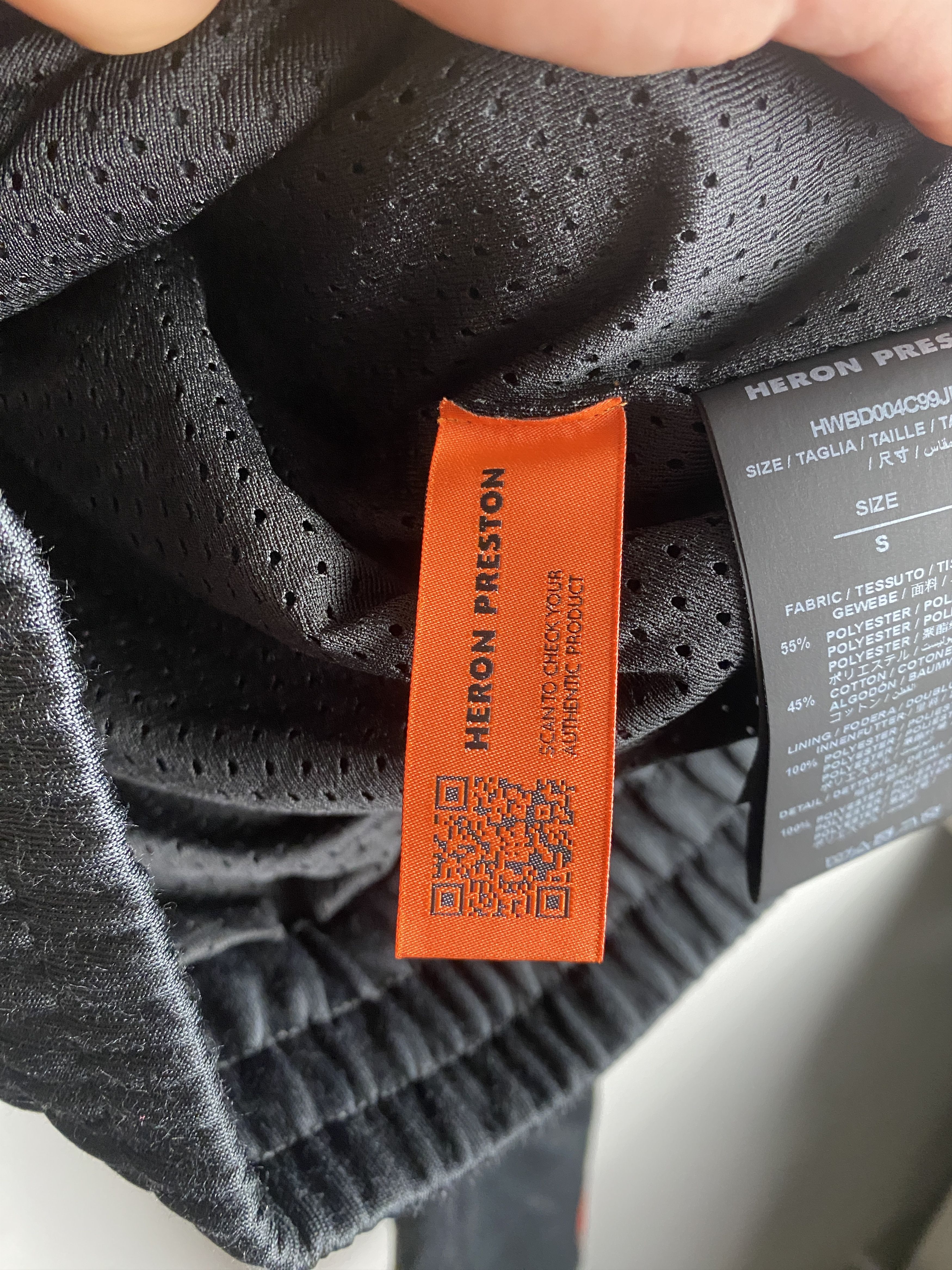 Heron Preston Heron Preston Logo track top jacket sweatshirt Size S / US 4 / IT 40 - 8 Thumbnail