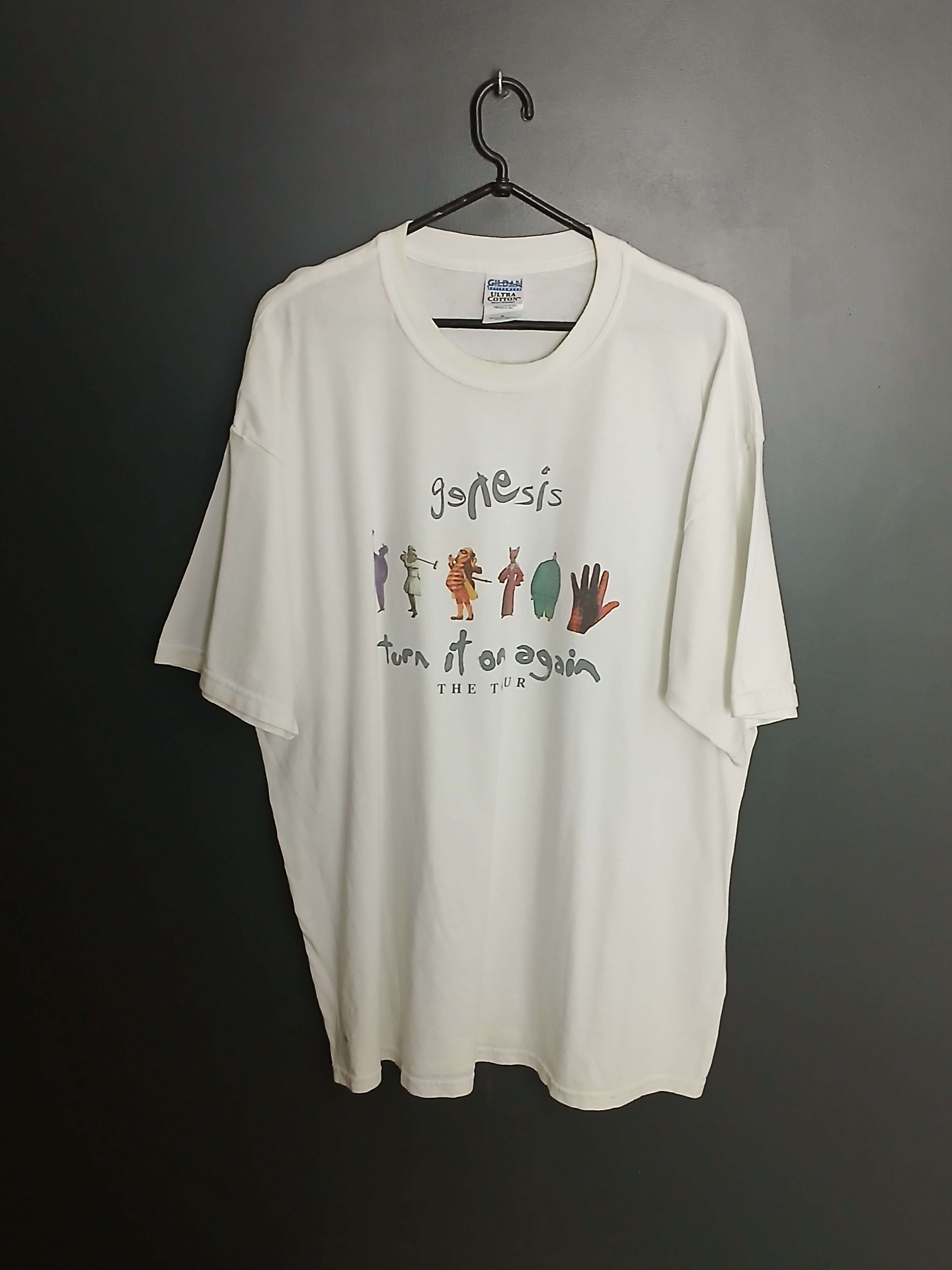 Band Tees Genesis Turn It On Again Tour T-Shirt Size US XL / EU 56 / 4 - 1 Thumbnail