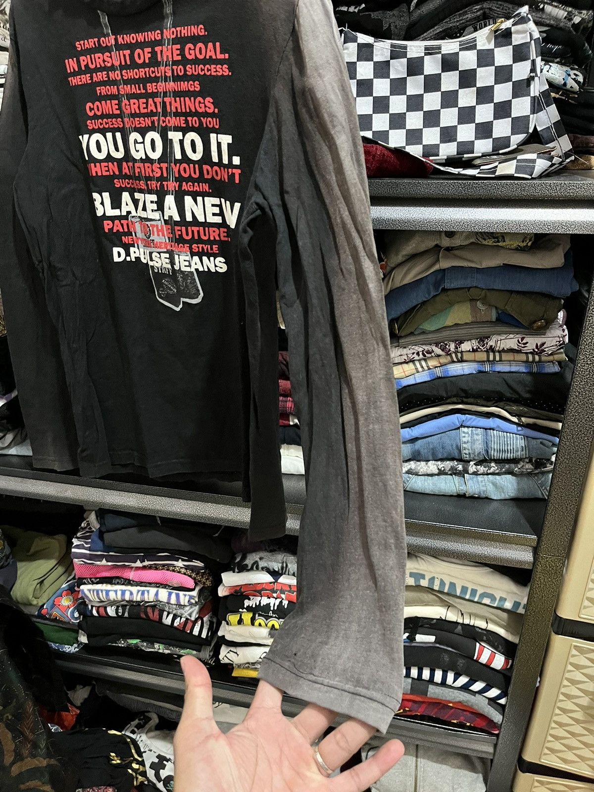 Hysteric Glamour × If Six Was Nine × Le Grande Bleu (L.G.B.) D plus poem Size US M / EU 48-50 / 2 - 2 Thumbnail