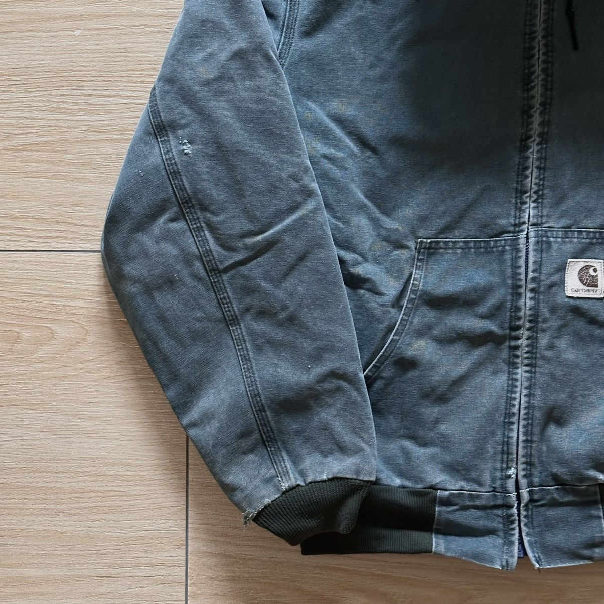 Carhartt × Vintage Late 90’s Carhartt Detroit Hoodie Size US XL / EU 56 / 4 - 3 Thumbnail