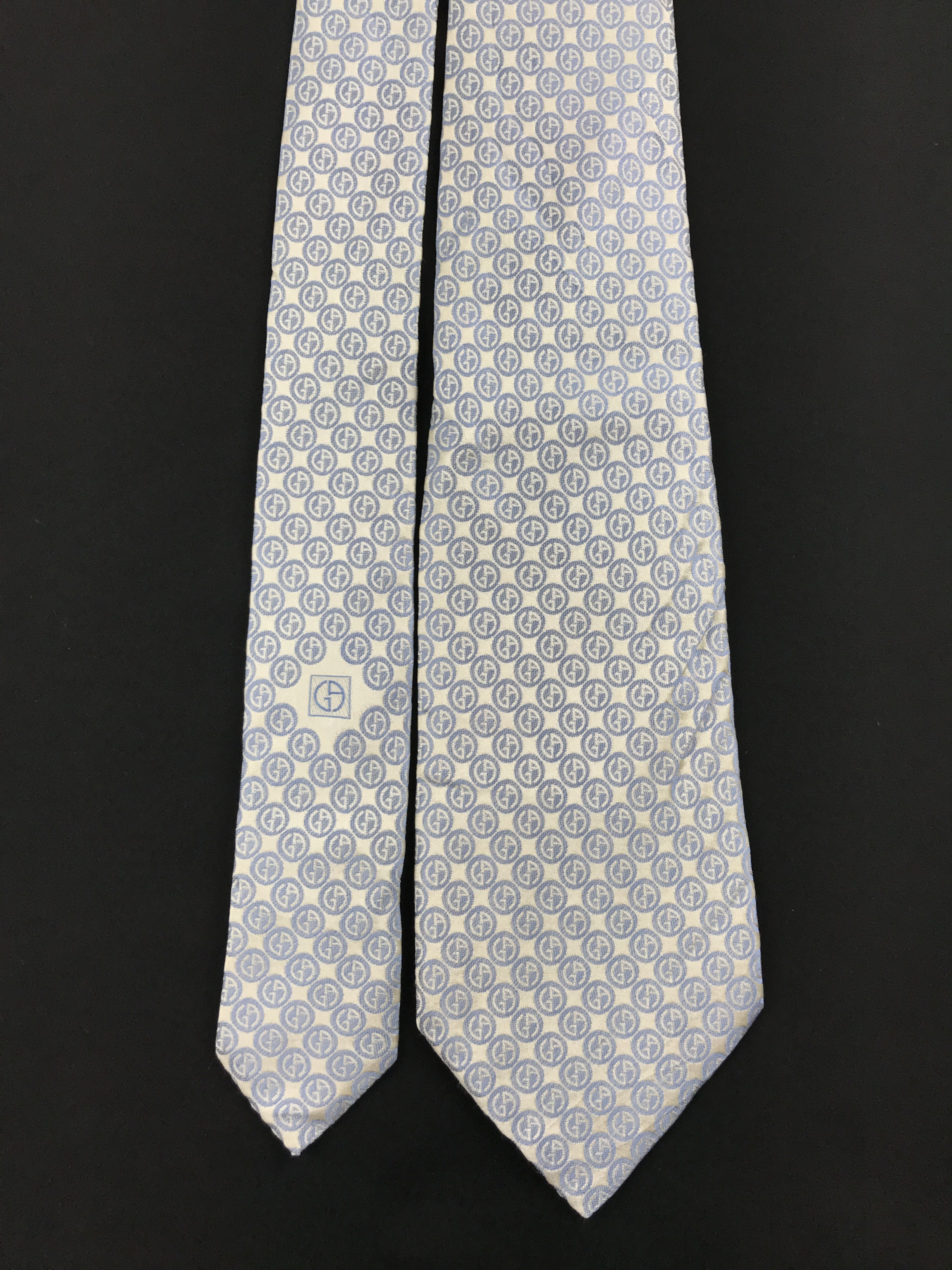 Giorgio Armani × Vintage Vintage Giorgio Armani Silk Necktie Size ONE SIZE - 3 Thumbnail