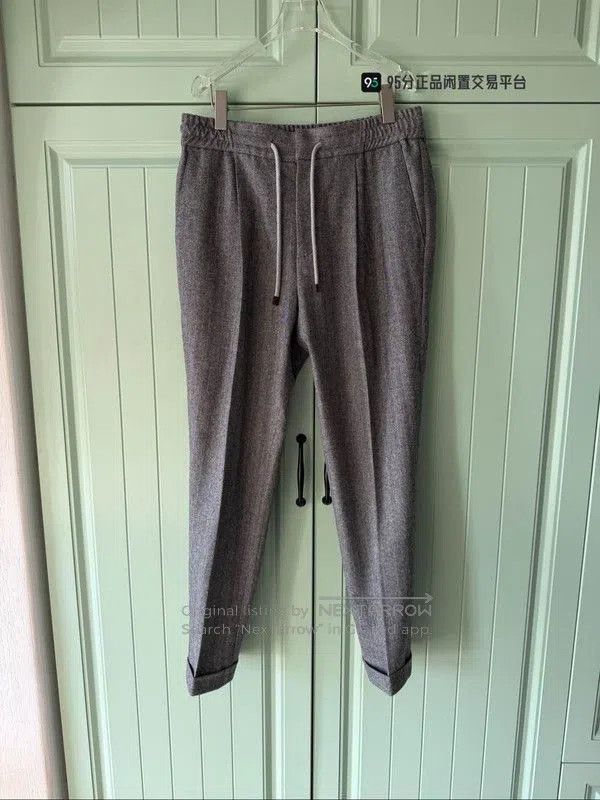 Brunello Cucinelli Brunello Cucinelli Men's Elastic Waist Casual Pants. Size US 30 / EU 46 - 3 Thumbnail