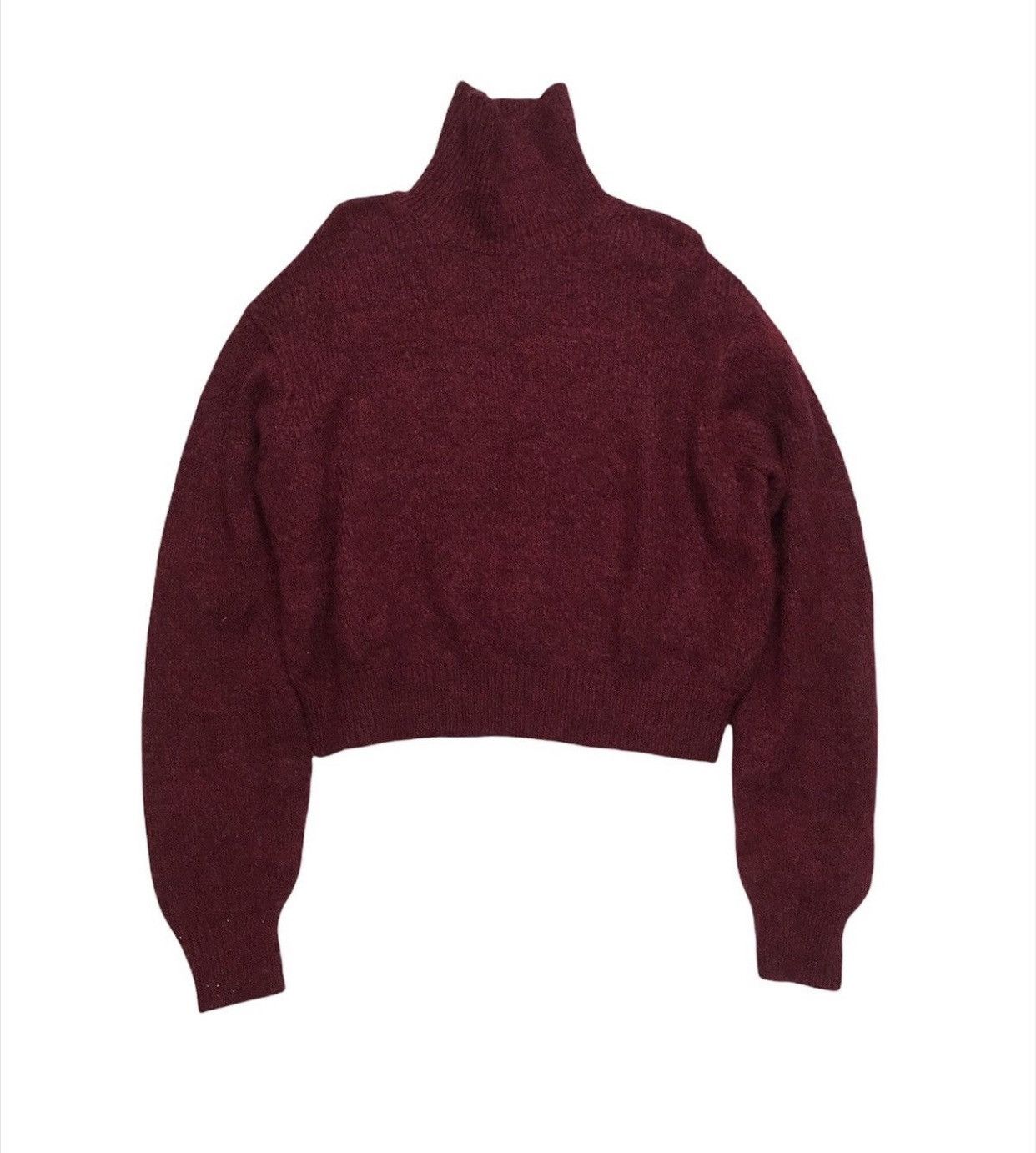 Christophe Lemaire Christophe Lemaire Turtleneck Cropped Sweater Size XL / US 12-14 / IT 48-50 - 2 Thumbnail