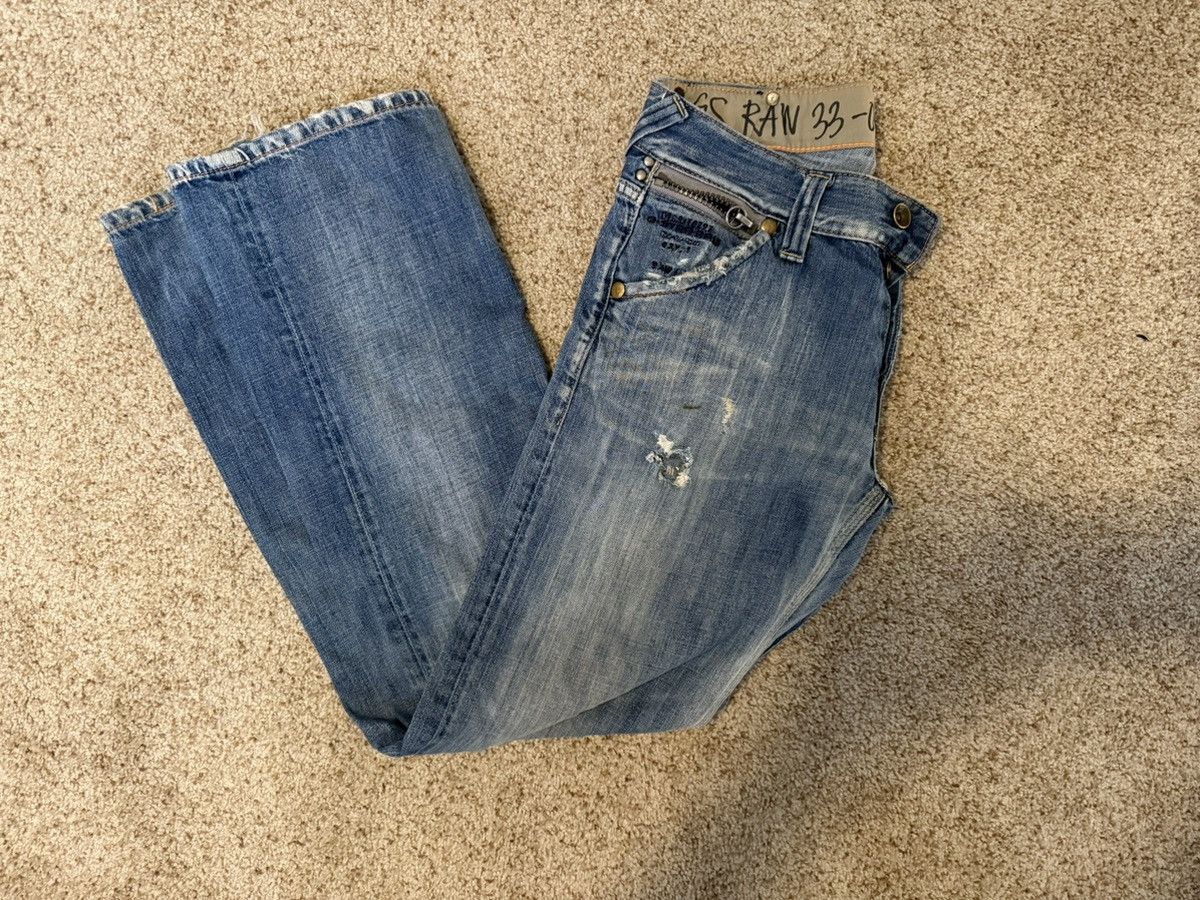 G-Star G-Star Raw Denim Mudwash Denim Jeans Size US 30 / EU 46 - 4 Thumbnail