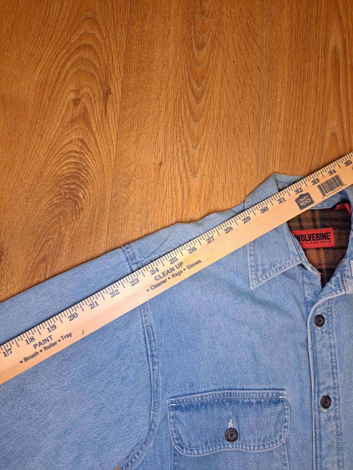 Wolverine Wolverine Denim Jacket Mens Small Blue Cotton Trucker Size US S / EU 44-46 / 1 - 8 Thumbnail