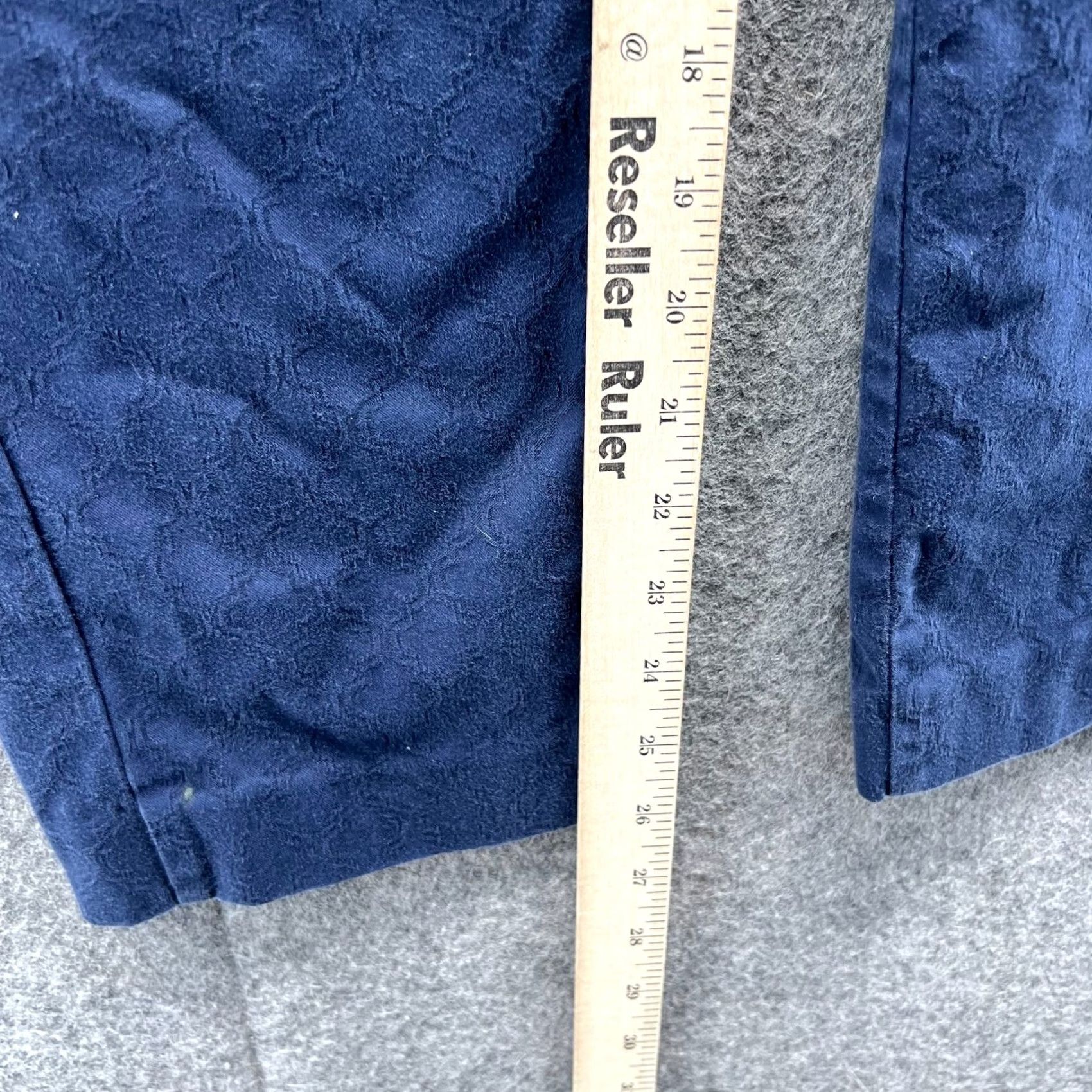 Lilly Pulitzer Lilly Pulitzer Pants Womens 8 Blue Navy 29" Ankle Skinny Size 30" / US 8 / IT 44 - 5 Thumbnail