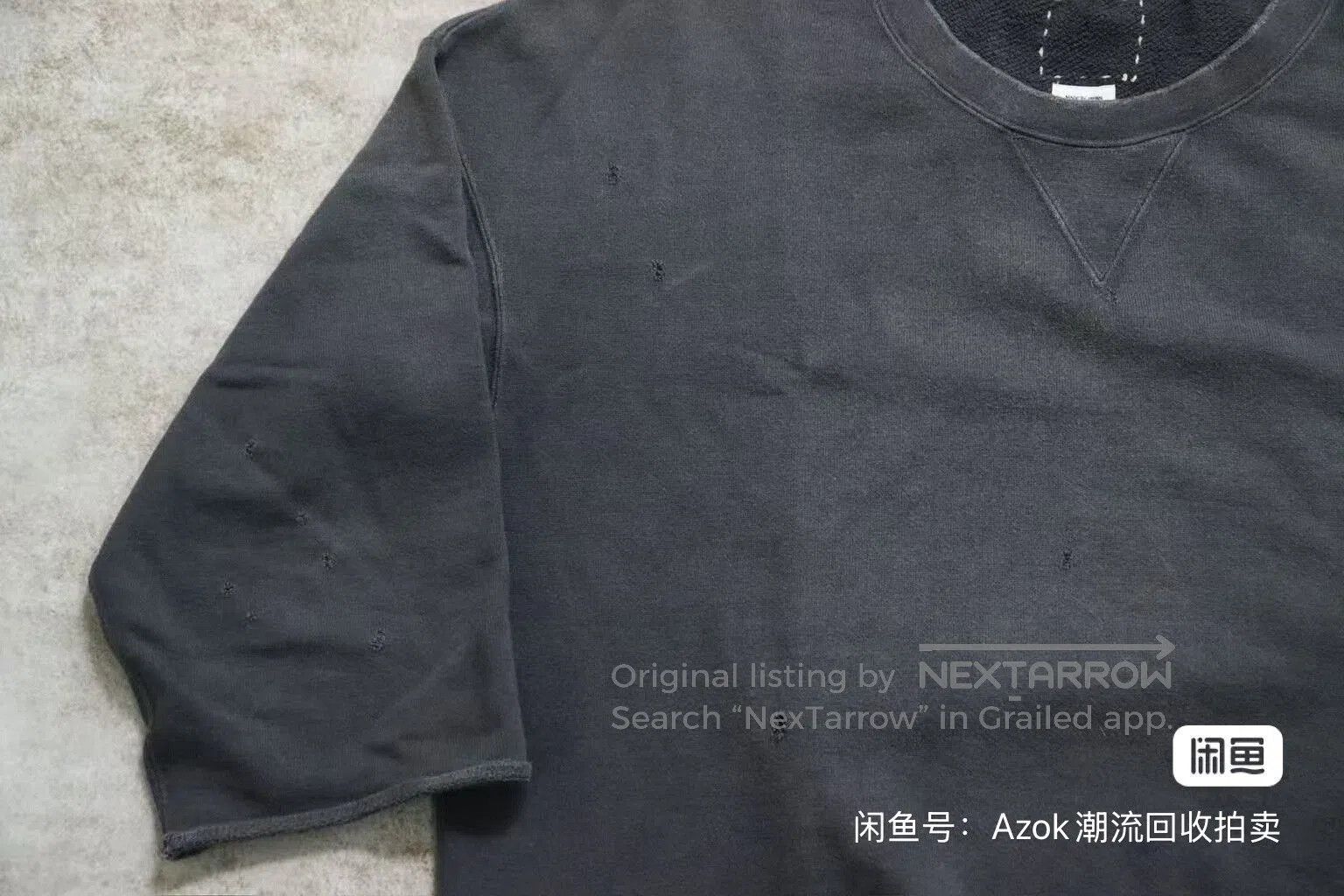 Visvim Visvim 21AW Jumbo Sweat 3/4 Crash. Size US S / EU 44-46 / 1 - 3 Thumbnail