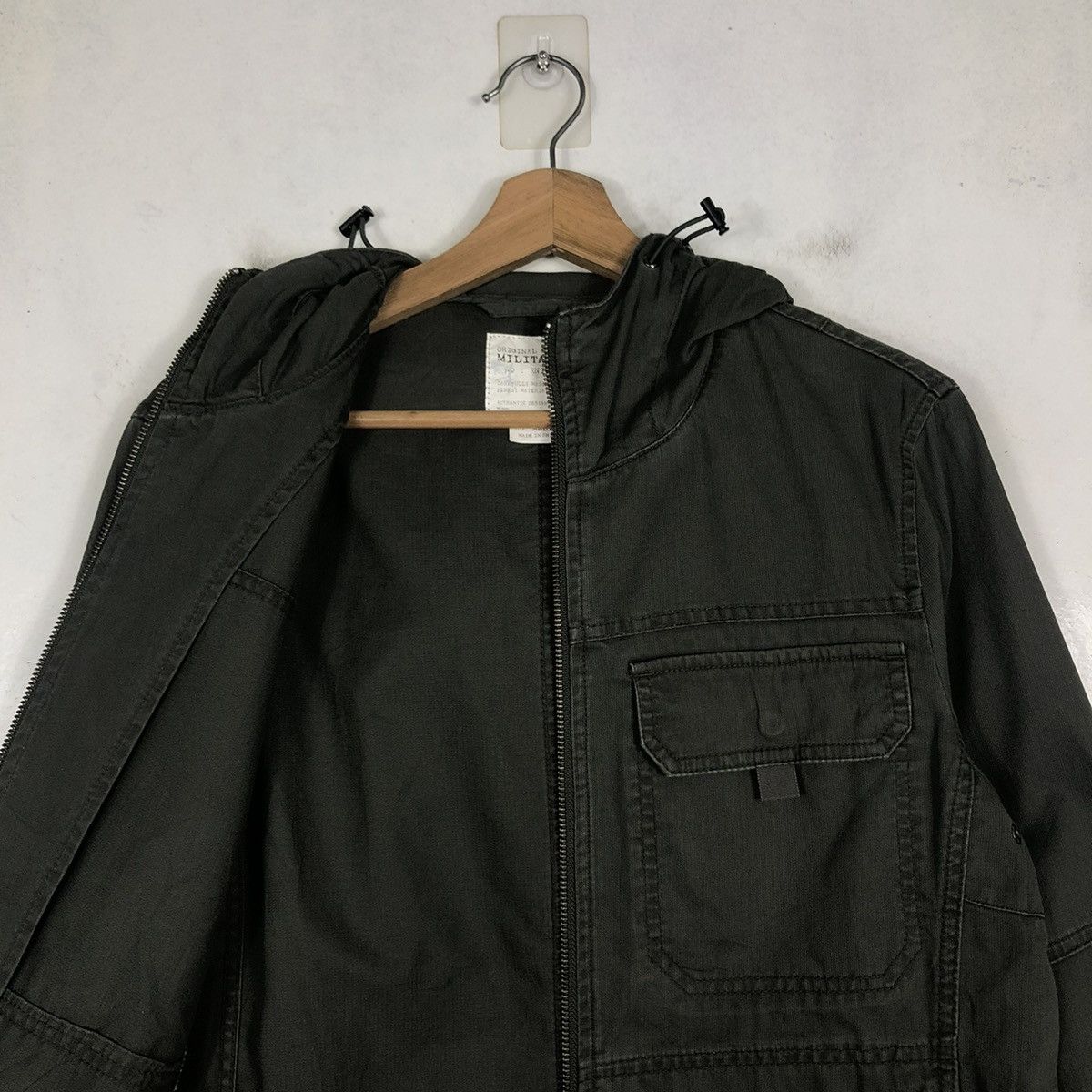Japanese Brand 📌VINTAGE BIKER JACKET CHORE MILITARY UNIQLO ISSEY MIYAKE Size US M / EU 48-50 / 2 - 14 Thumbnail