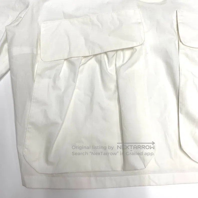 Other Fendi White Shirt, Pure Cotton Fabric, Double Side Big Poc Size S / US 4 / IT 40 - 3 Thumbnail