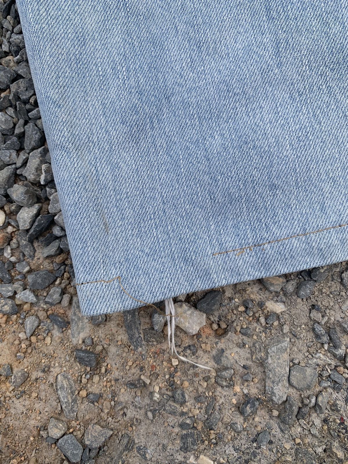 Kapital VINTAGE EDWIN 505X SELVEDGE FADED BAGGY DISTRESSED DENIM Size US 32 / EU 48 - 22 Thumbnail