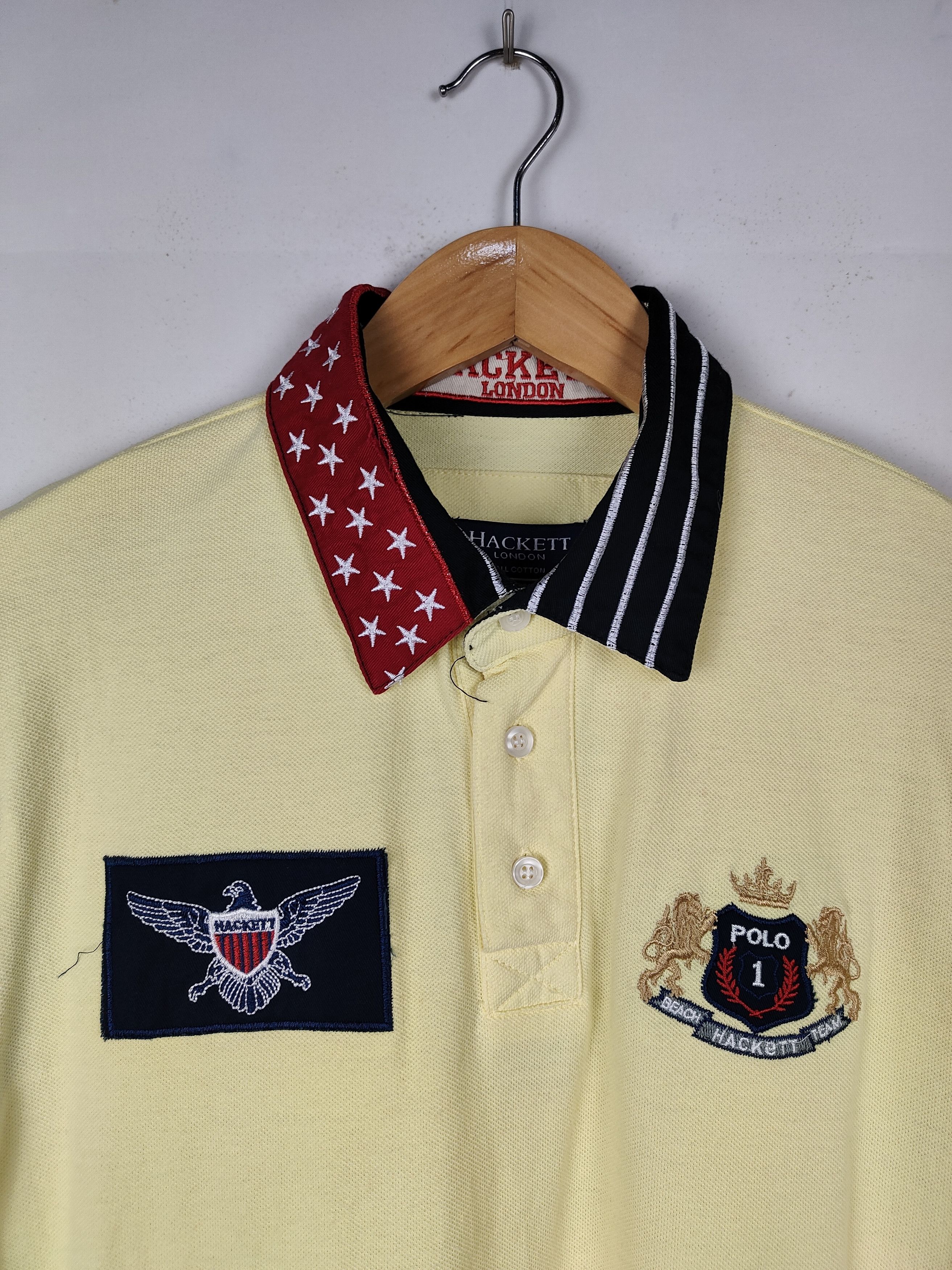 Hackett Hackett Polo Shirt Size US L / EU 52-54 / 3 - 2 Thumbnail