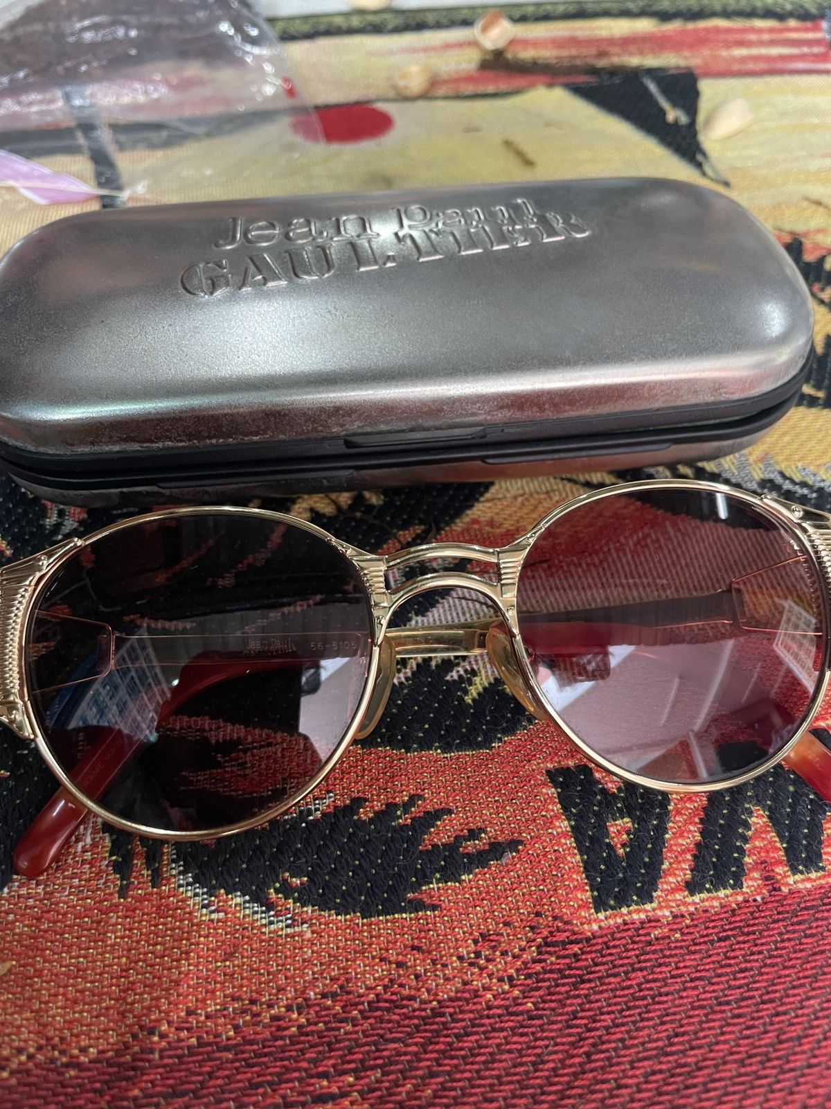 Jean Paul Gaultier Vintage Jean Paul Gaultier JPG model 56-5105 sunglasses Size ONE SIZE - 12 Thumbnail