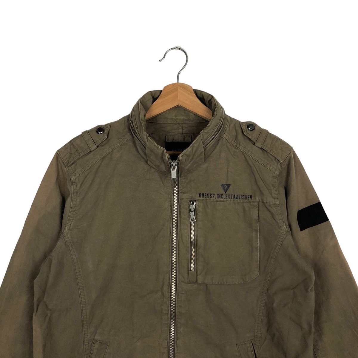 Guess VINTAGE BIKER JACKET WORK GUESS Size US L / EU 52-54 / 3 - 2 Thumbnail
