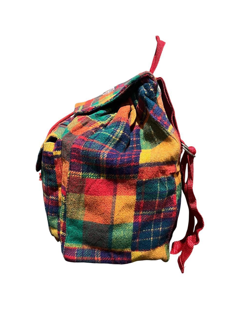 Guess Authentic Vintage Guess Wool Backpack Size ONE SIZE - 4 Thumbnail