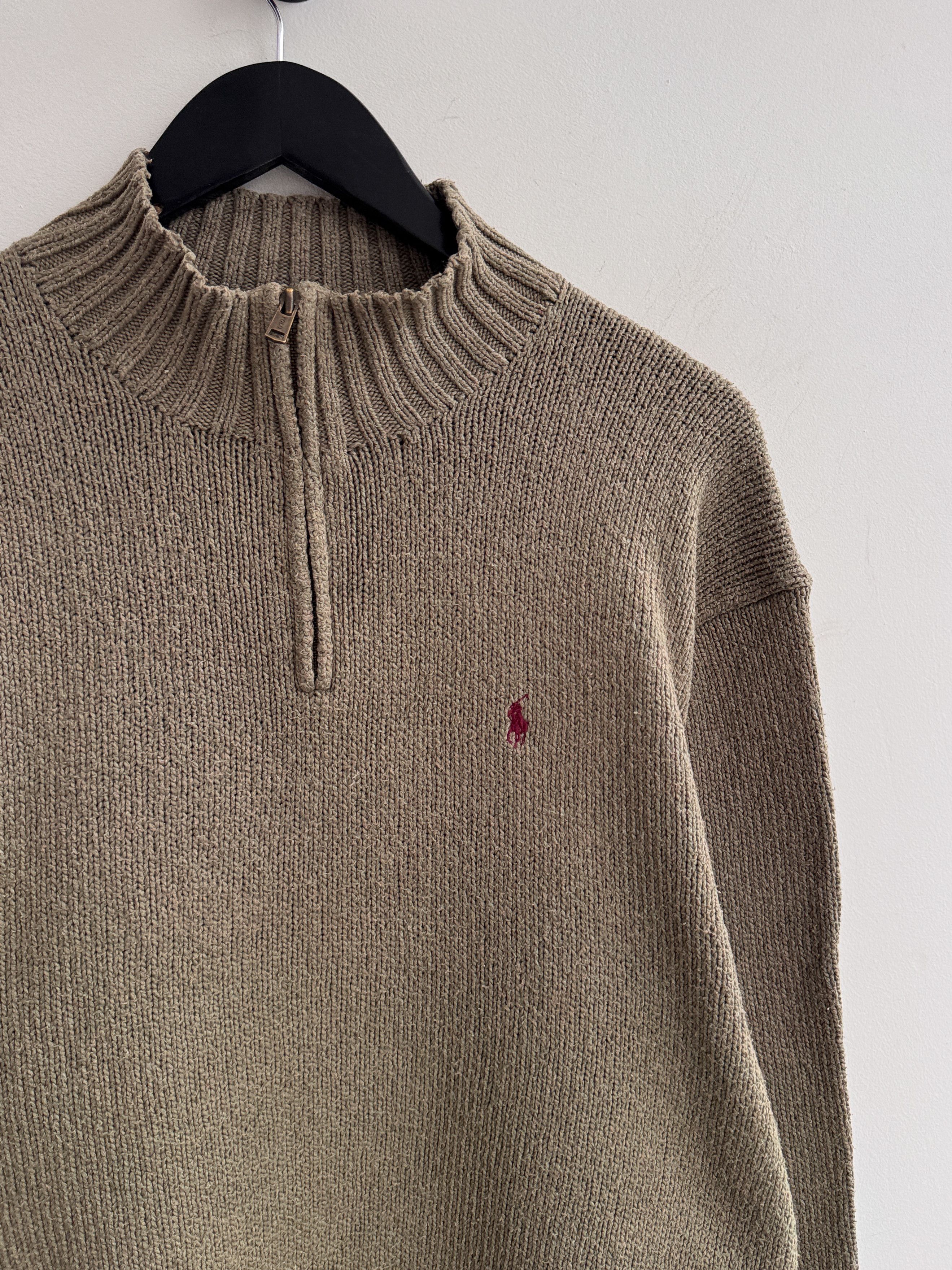 Polo Ralph Lauren Polo Ralph Lauren Half Zip Sweater Pullover Size US XXL / EU 58 / 5 - 3 Thumbnail