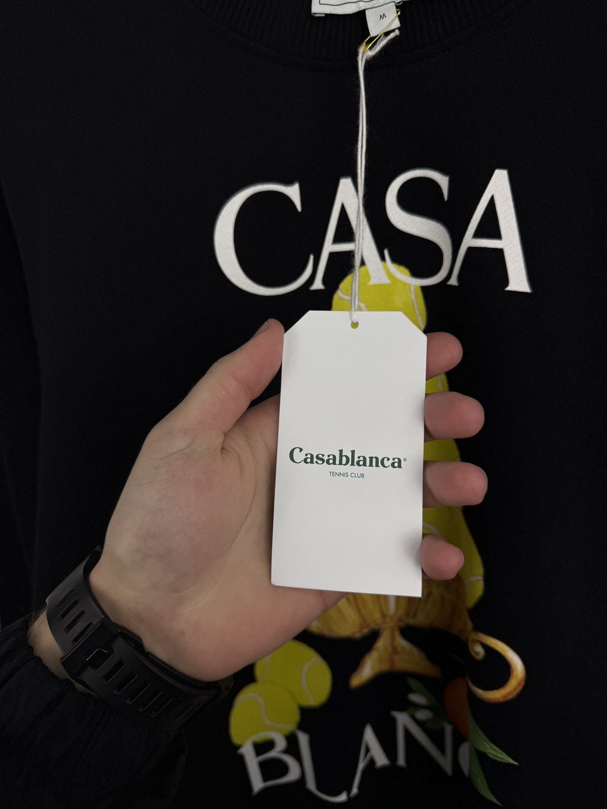 Casablanca ❗️NEW 🇫🇷 Casablanca Tennis Club Tennis Balls Print Sweatshirt Size US L / EU 52-54 / 3 - 10 Thumbnail