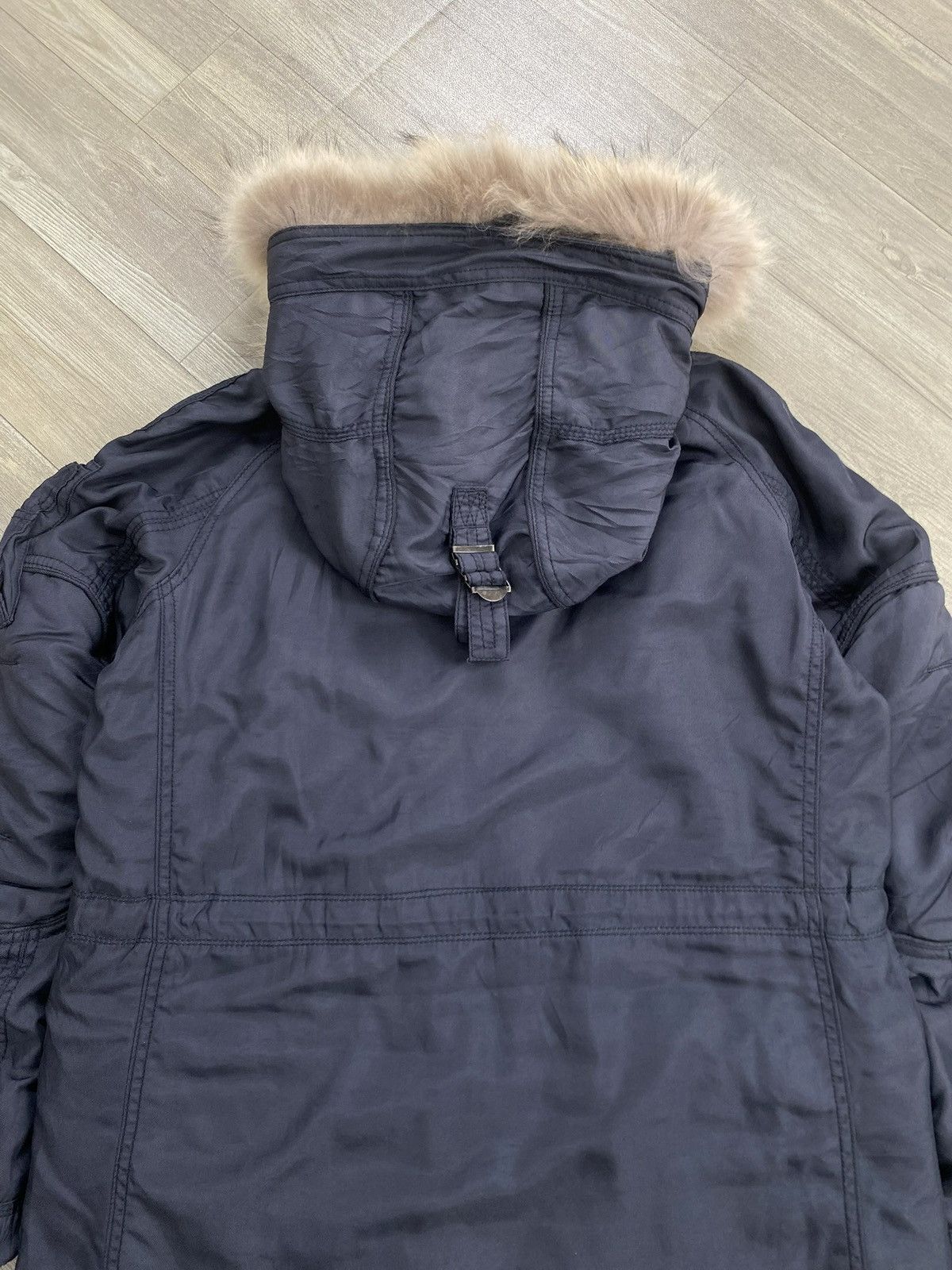 GOA Vintage GOA Raccoon Fur Military N3B Bomber Jacket Winter Size US L / EU 52-54 / 3 - 19 Thumbnail
