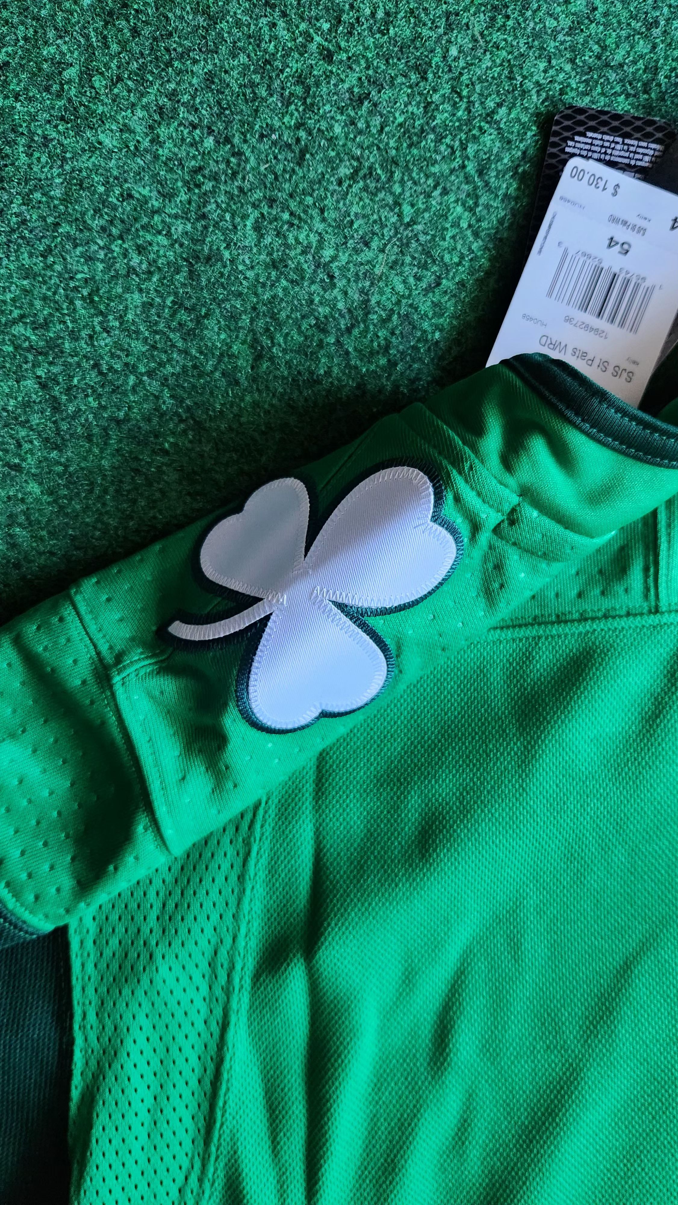 Adidas Adidas San Jose Sharks St. Patrick's Day Men Size 54 Size US XXL / EU 58 / 5 - 9 Thumbnail