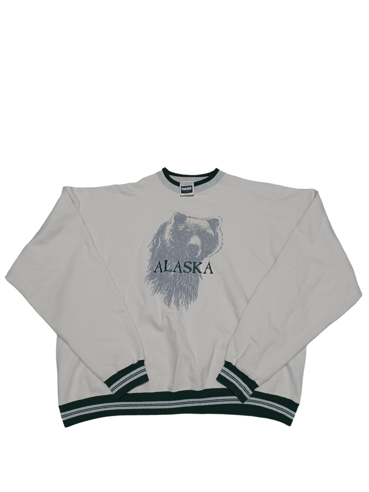 Tultex VINTAGE ALASKA BEAR TULTEX MADE IN USA OVERSIZED SWEATSHIRT Size US XL / EU 56 / 4 - 1 Thumbnail