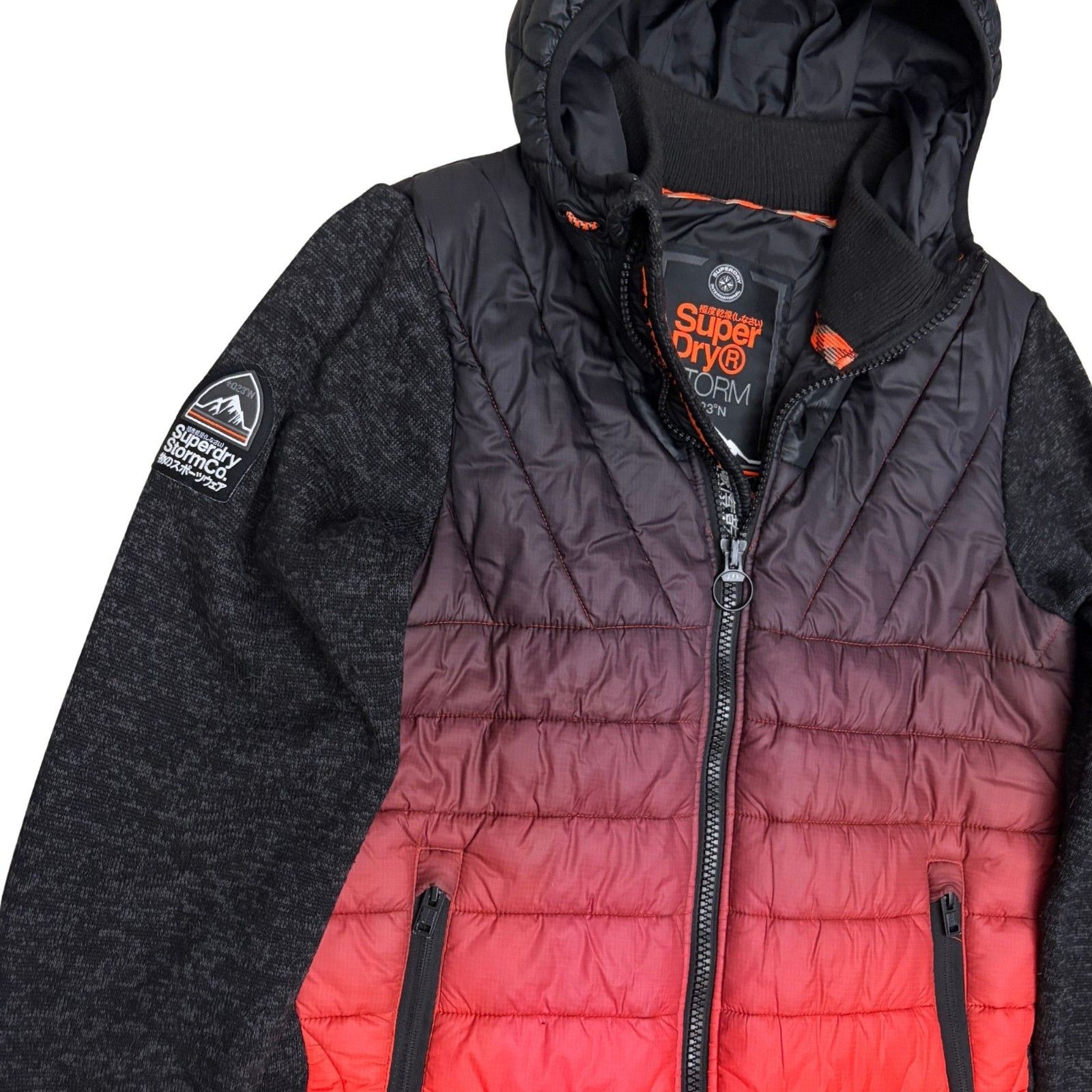 Superdry SuperDry Gradient Puffer Jacket Fleece Winter Coat Medium Size M / US 6-8 / IT 42-44 - 3 Thumbnail