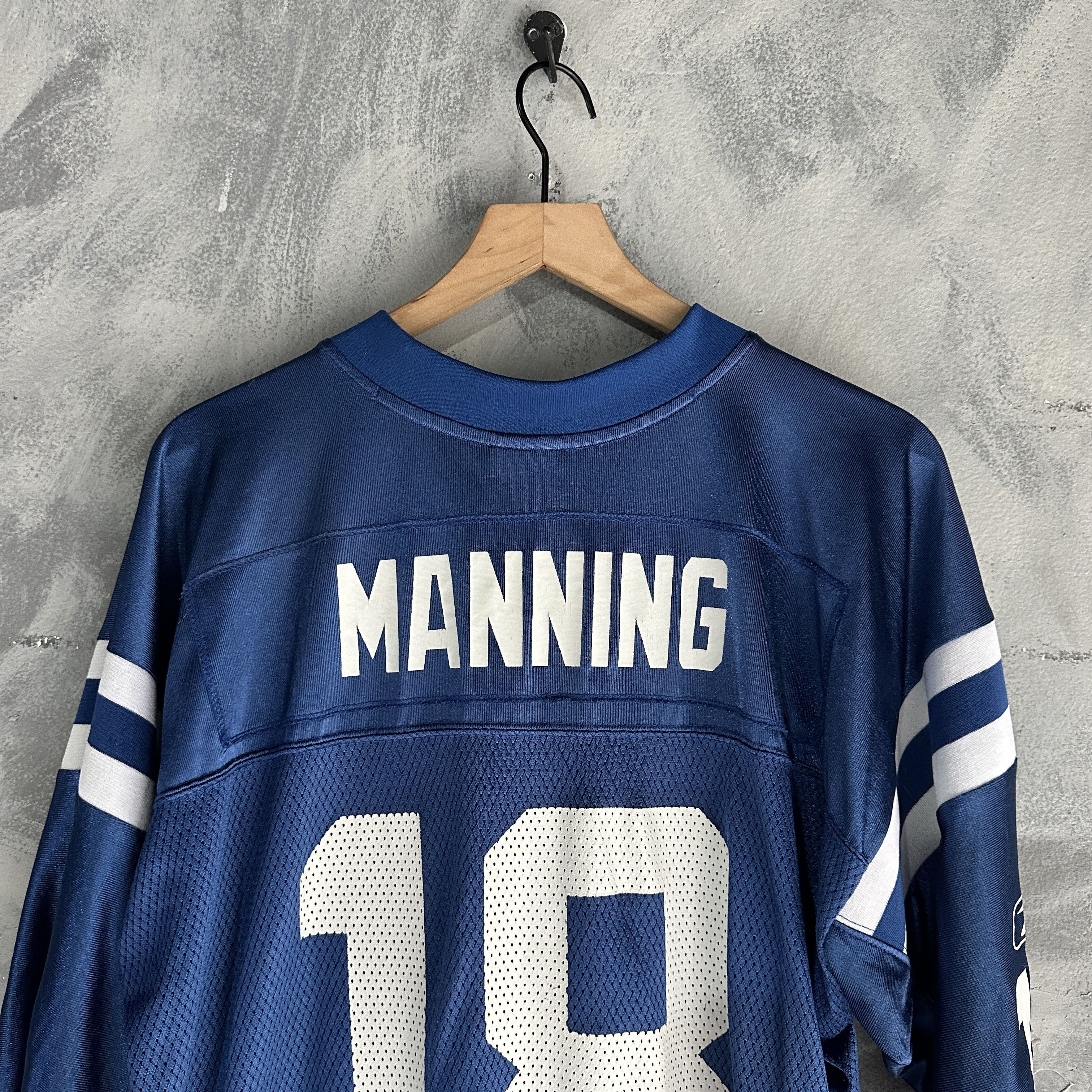 Reebok Vintage Indianapolis Colts Jersey XL Peyton Manning Mens Size US XL / EU 56 / 4 - 9 Thumbnail