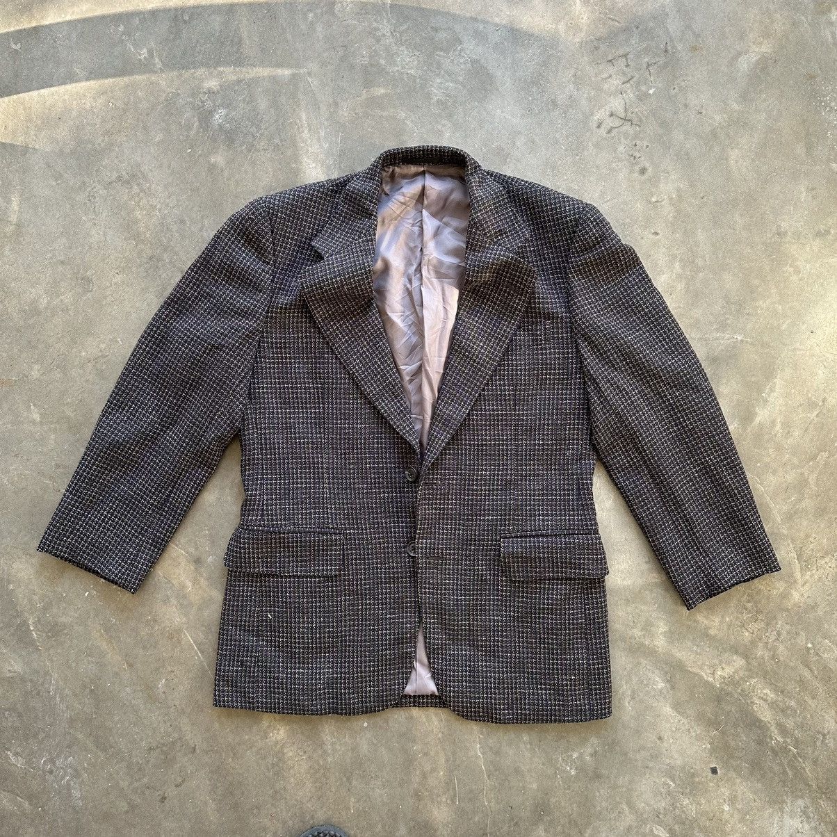 Burberry Vintage Burberry Pattern Blazer Mix Colour Size 40S - 1 Thumbnail