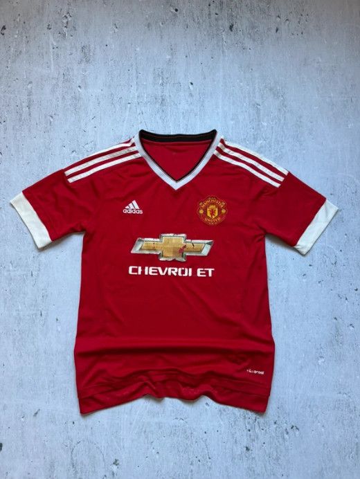 Adidas Manchester United Adidas Red Home 15/16 Jersey Men's T-shirt Size US M / EU 48-50 / 2 - 1 Thumbnail