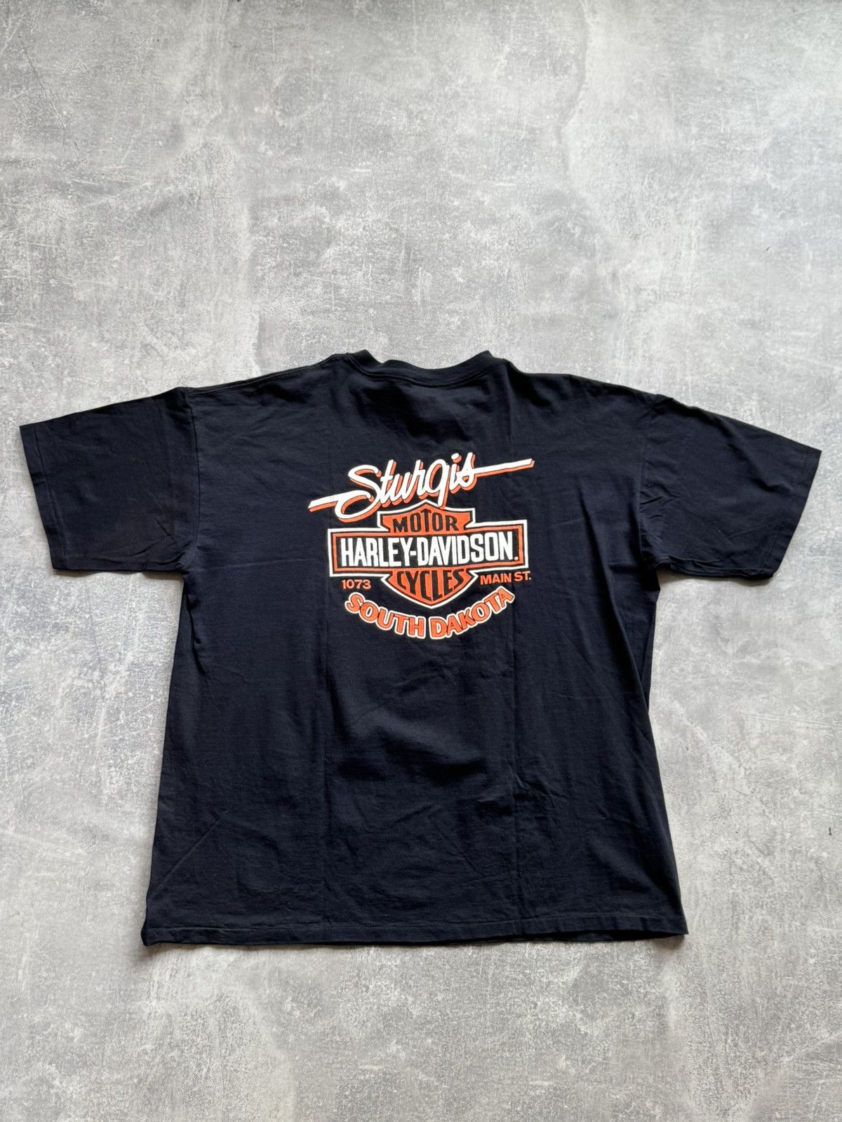 Harley Davidson Vintage 1994 Harley Davidson Ride With The Wind SingleStitch Size US XXL / EU 58 / 5 - 2 Thumbnail