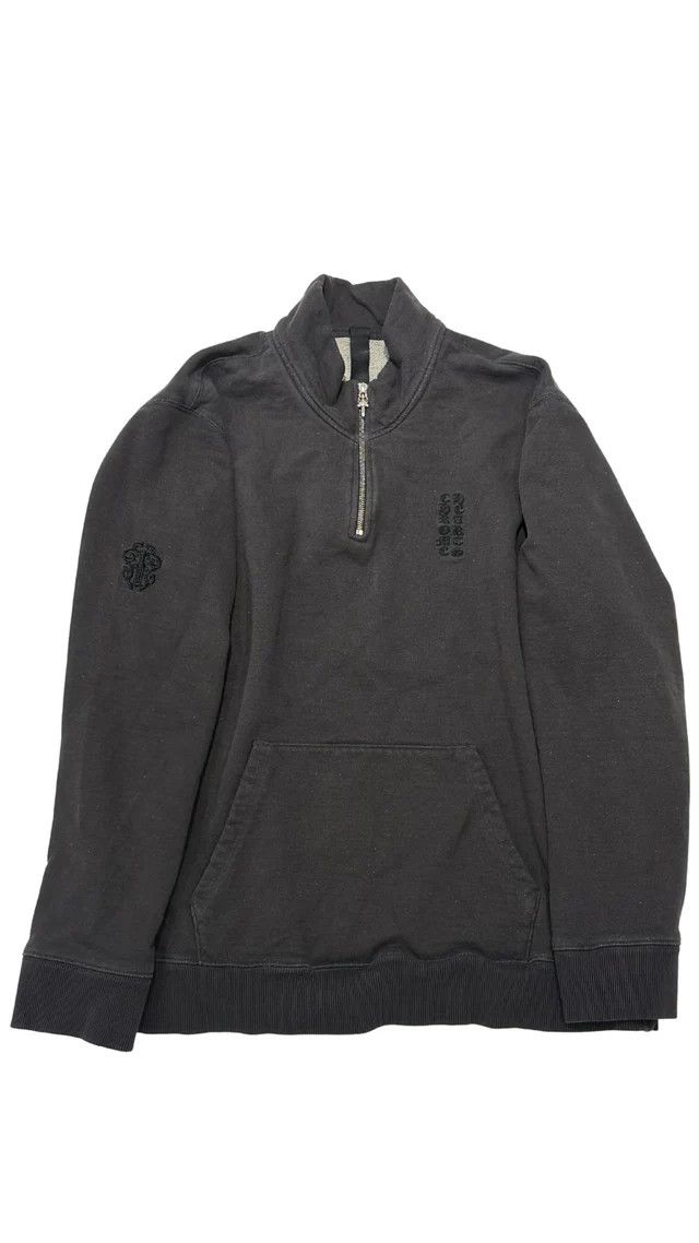 Chrome Hearts Chrome Hearts Y Not Embroidered Quarter Zip Sweater Size US XL / EU 56 / 4 - 1 Thumbnail