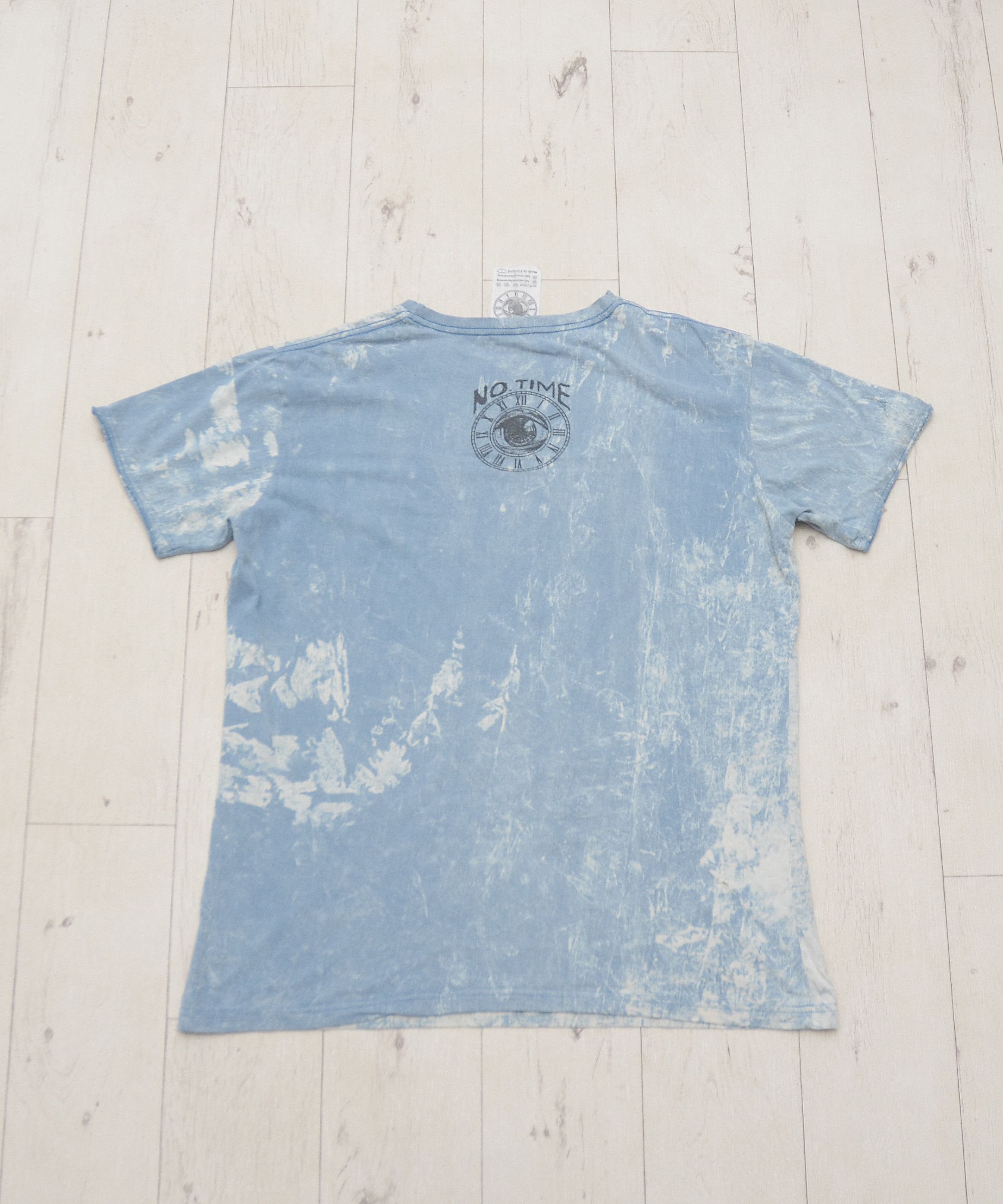 Japanese Brand × Vintage 🍄 No Time Stonewash Eat Mushrooms See The Universe T-shirt Size US L / EU 52-54 / 3 - 2 Thumbnail