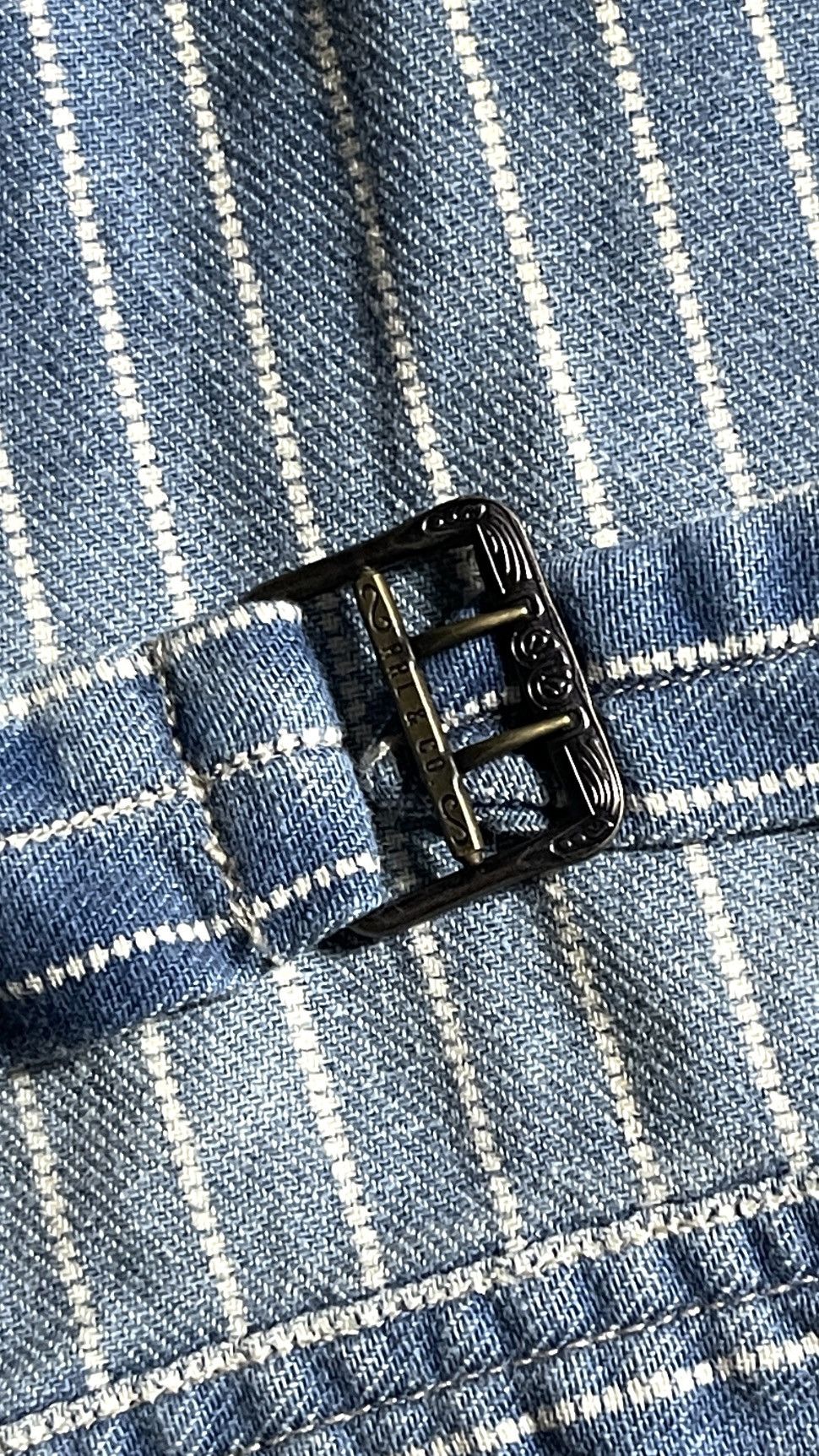RRL Ralph Lauren RRL DOUBLE RL HUTCHINS ENGINEER DOT STIFFLE JACKET Size US XS / EU 42 / 0 - 13 Thumbnail