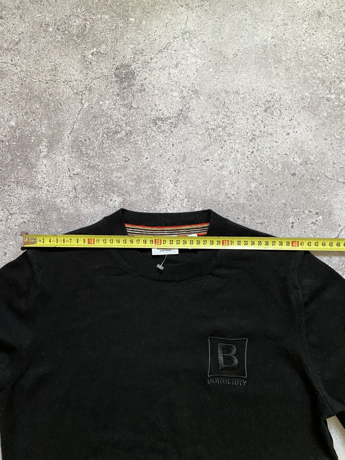 Burberry Burberry London Sweater Box Logo Size US L / EU 52-54 / 3 - 9 Thumbnail