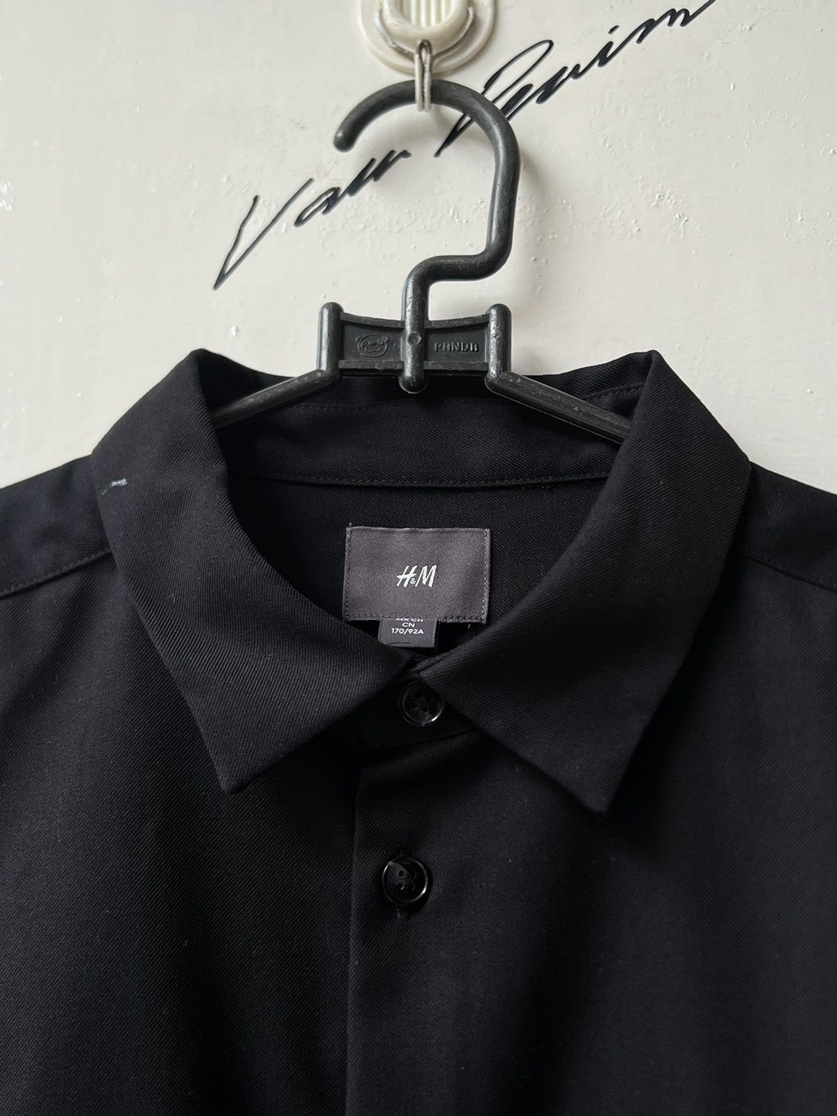 H&M H&M Black Pocket Boxy Oversize Black Outer Shirt Size US M / EU 48-50 / 2 - 5 Thumbnail