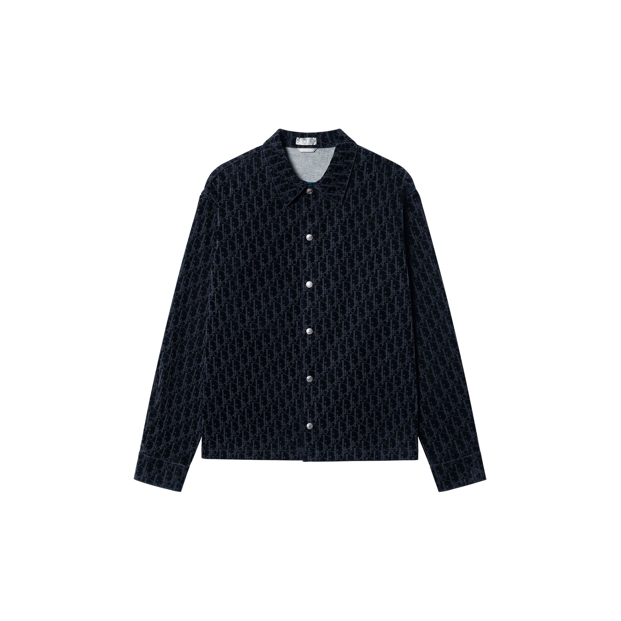Dior Dior Oblique Monogram Button-Up Overshirt Size 48 Size US M / EU 48-50 / 2 - 1 Thumbnail