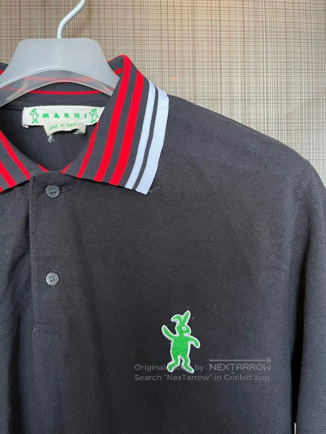 Marni MARNI Men's Short Sleeve Polo Shirt. Size US M / EU 48-50 / 2 - 5 Thumbnail