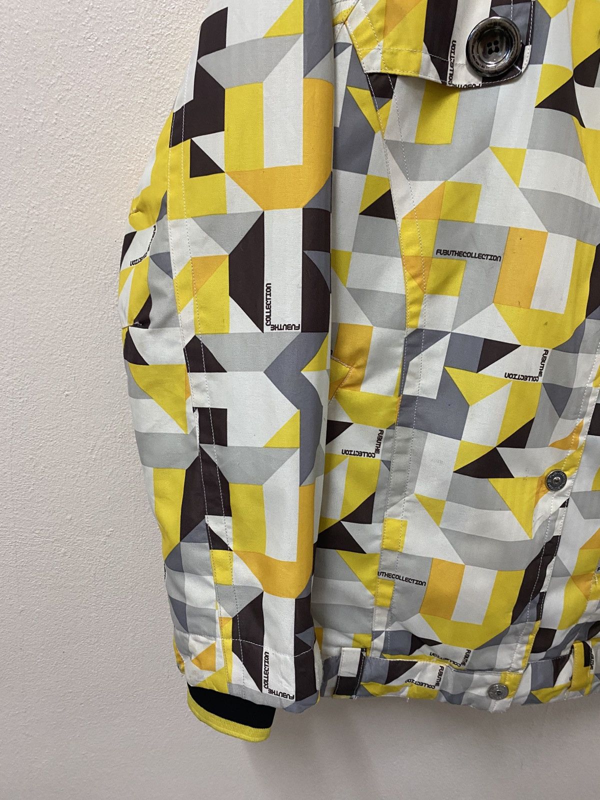 Fubu FUBU The Collection Geometric Pattern Ski Jacket Size US M / EU 48-50 / 2 - 6 Thumbnail