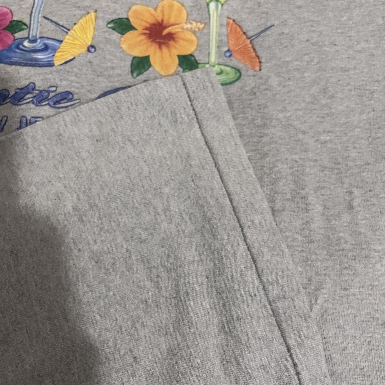 Aeropostale VTG 90s Atlantic City Single Stitch Grey Graphic Tee Size XS / US 0-2 / IT 36-38 - 5 Thumbnail