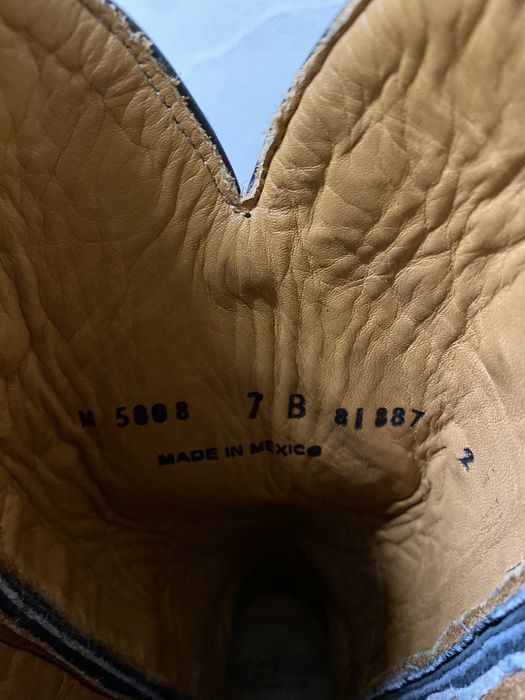 Lucchese lucchese leather cowboy boots made in mexico 7 size Grailed