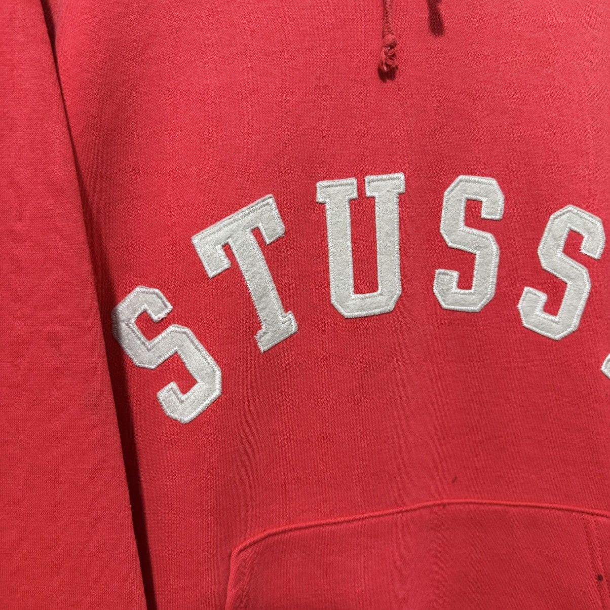 Stussy Vintage 90s stussy usa spell out hoodie Size US L / EU 52-54 / 3 - 8 Thumbnail