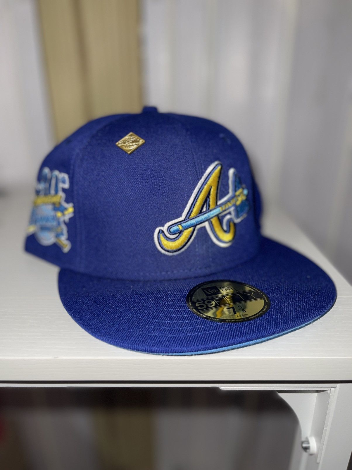 Capsule × New Era Capsule Braves Dark Royal Icey Brim Fitted size 7 5/8 Size ONE SIZE - 1 Thumbnail