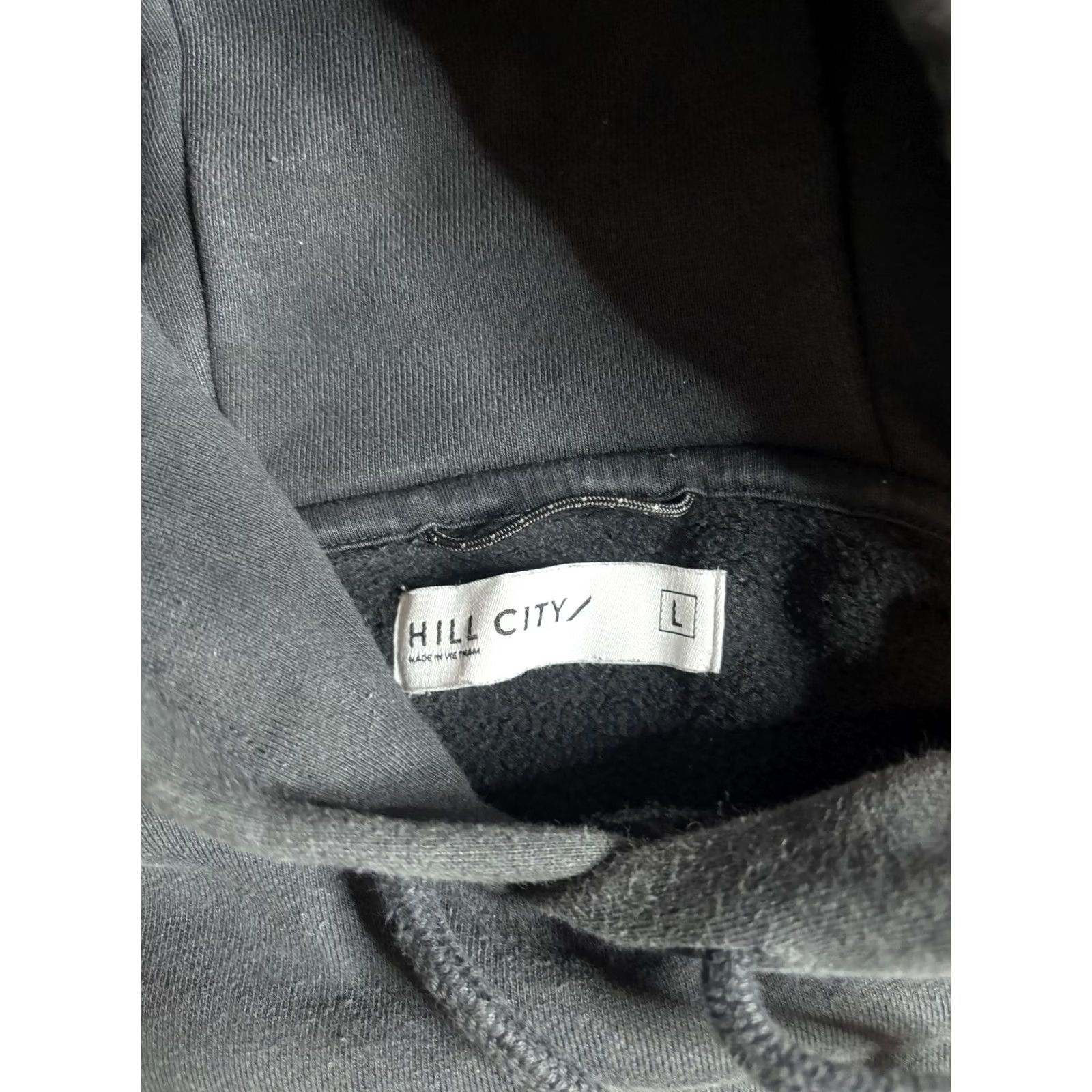 KangaROOS Hill City Hoodie Mens Large Black Pullover Fleece Kangaroo Pocket Sweatshirt Size US L / EU 52-54 / 3 - 3 Thumbnail