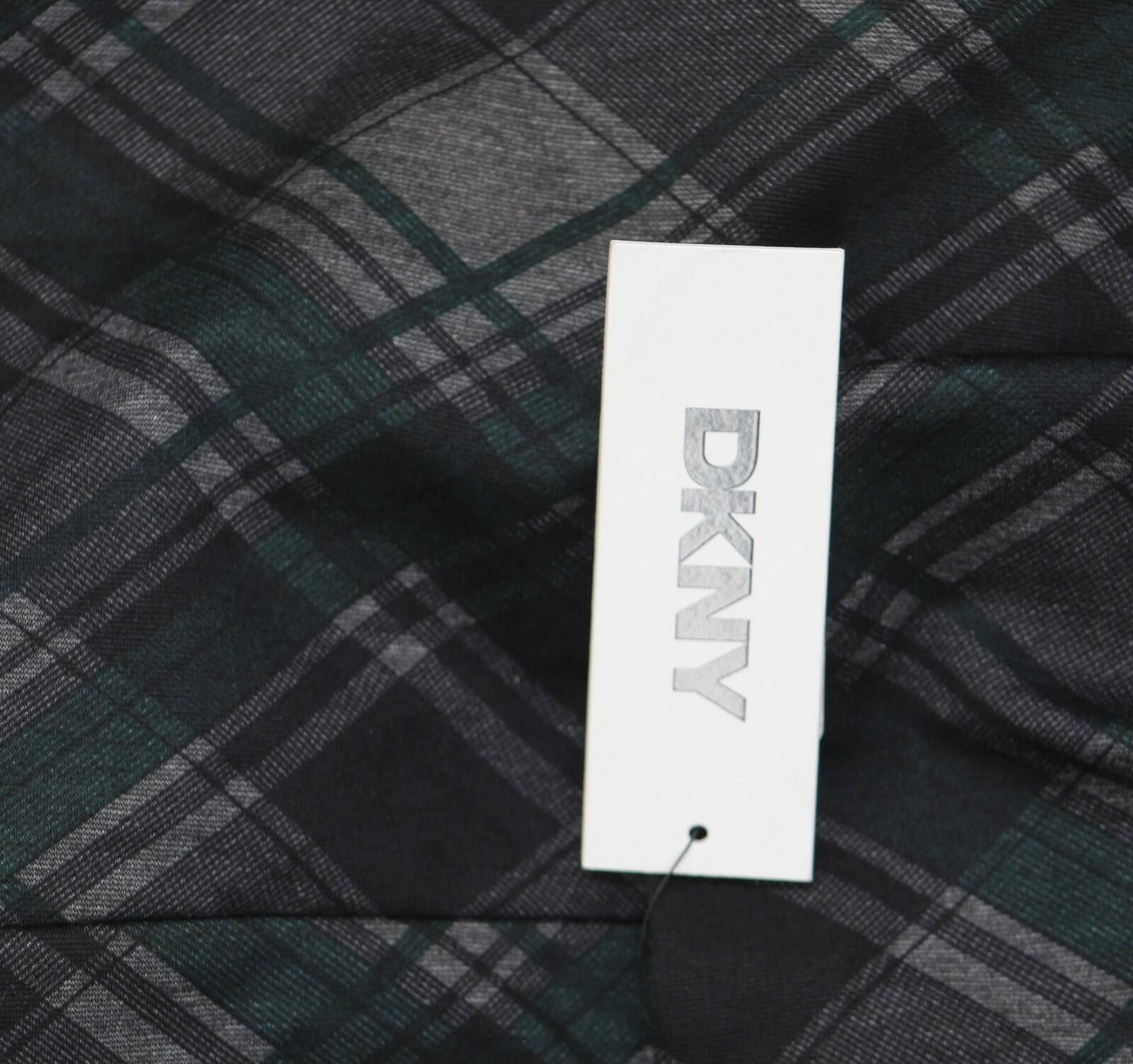 DKNY Nwt Dkny Long-sleeve Jacket Dress Pine Green / Multi 14 Size XL / US 12-14 / IT 48-50 - 3 Thumbnail