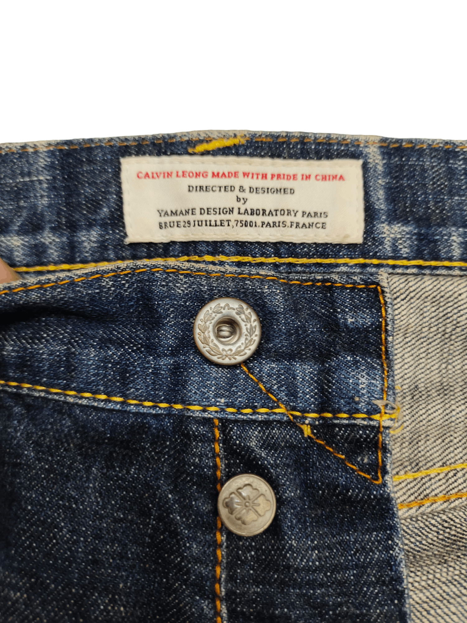 Evisu Vintage Evisu Calvin Leong Big Daicock Selvedge Denim Jeans Size US 32 / EU 48 - 17 Thumbnail