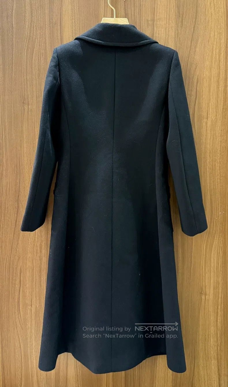 Gucci Gucci Black woollen double-breasted coat Size XS / US 0-2 / IT 36-38 - 2 Thumbnail