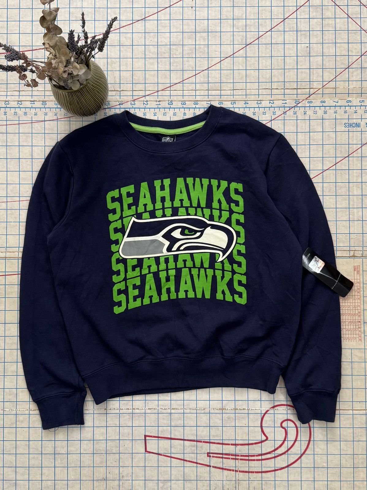 NFL NWT NFL Team Apparel Seattle Seahawks Crewneck Sweater Small Size US S / EU 44-46 / 1 - 1 Thumbnail
