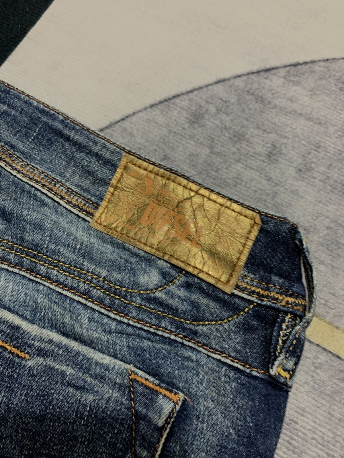 Hysteric Glamour Y2K DIESEL DENIM PANTS Size US 30 / EU 46 - 9 Thumbnail