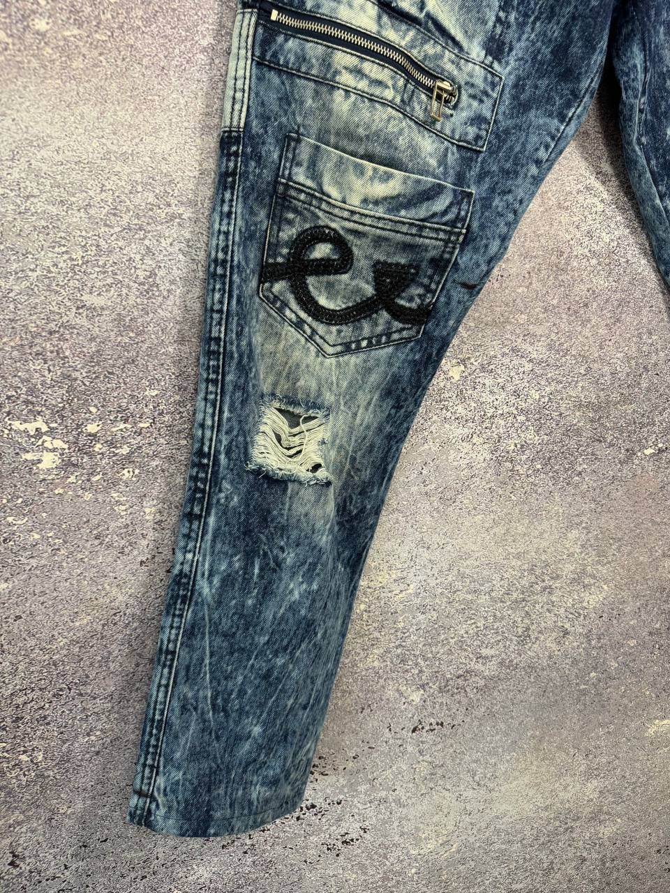 Designer × Japanese Brand × Vintage PEVIANI Jeans Men's Size 38 Moto Acis Wash Straight Size US 38 / EU 54 - 6 Thumbnail