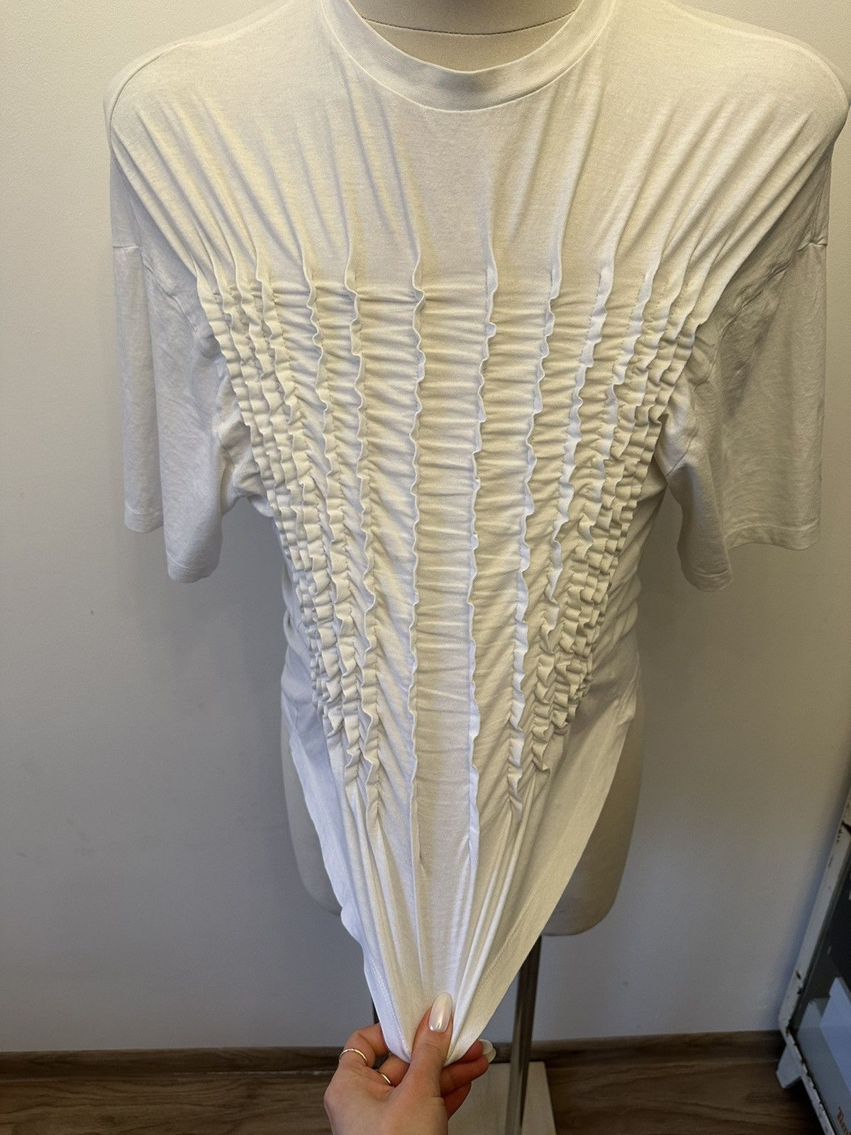 Other Ballet core tee y2k 🎀 ruffled smocked ruched t-shirt pleated Size S / US 4 / IT 40 - 7 Thumbnail
