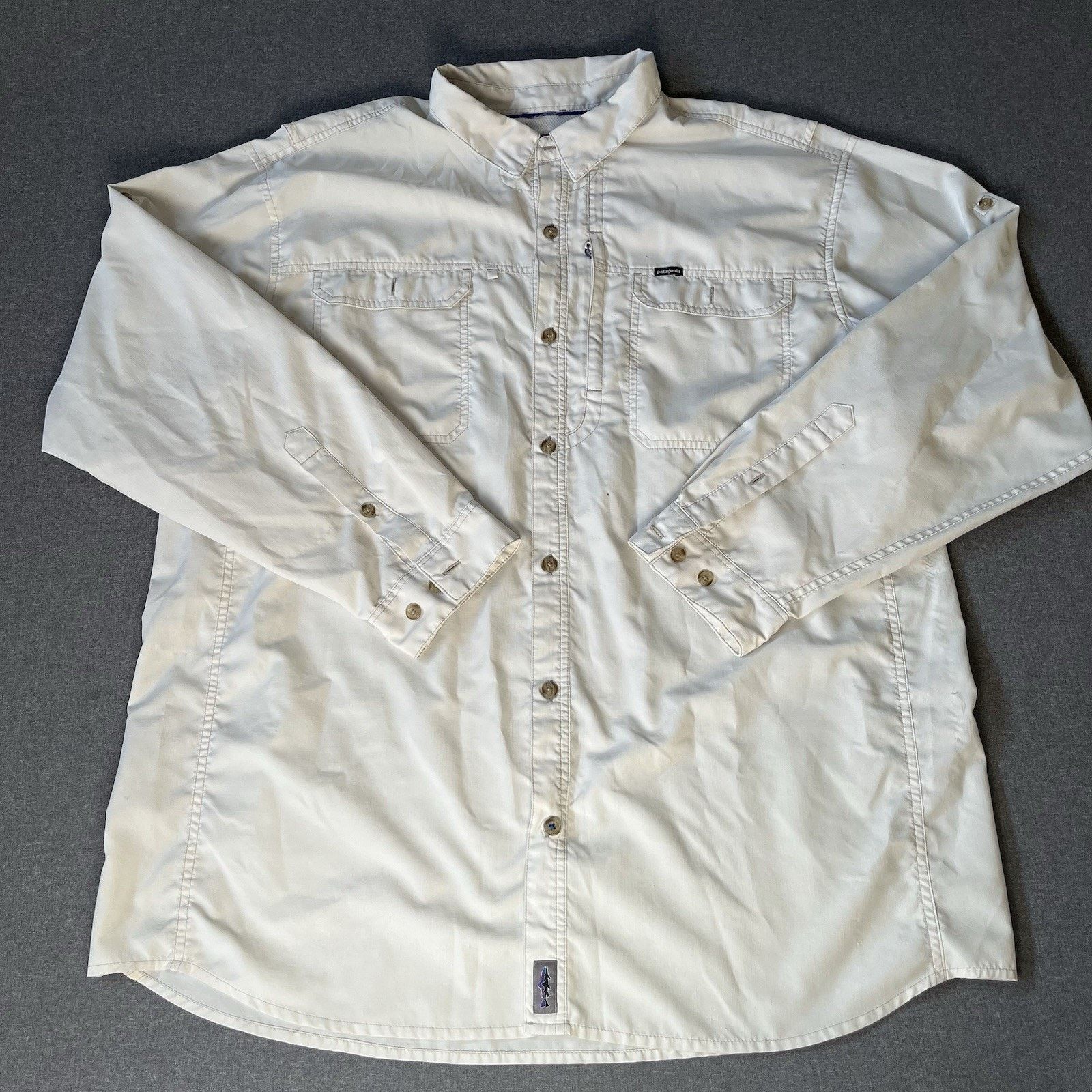 Patagonia Patagonia Mens 2XL Brown Lightweight Button Fishing Shirt Size US XXL / EU 58 / 5 - 1 Thumbnail