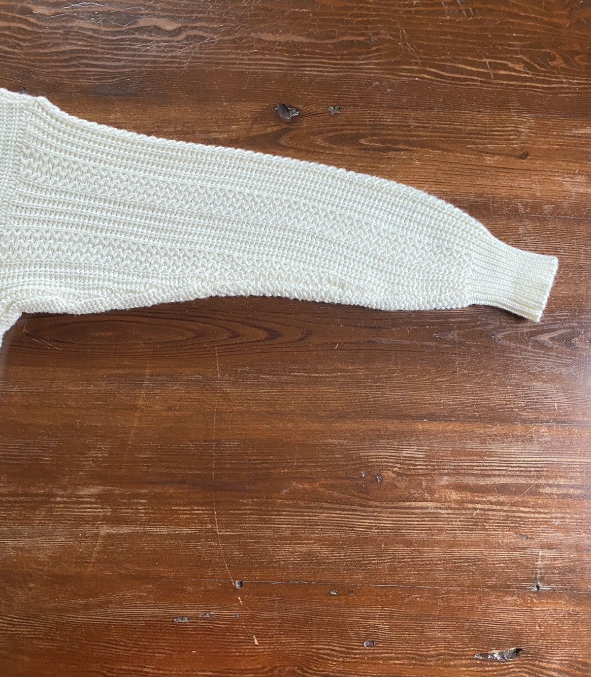 Vintage Vintage 80’s Barnaby White Knit Sweater Size US L / EU 52-54 / 3 - 9 Thumbnail